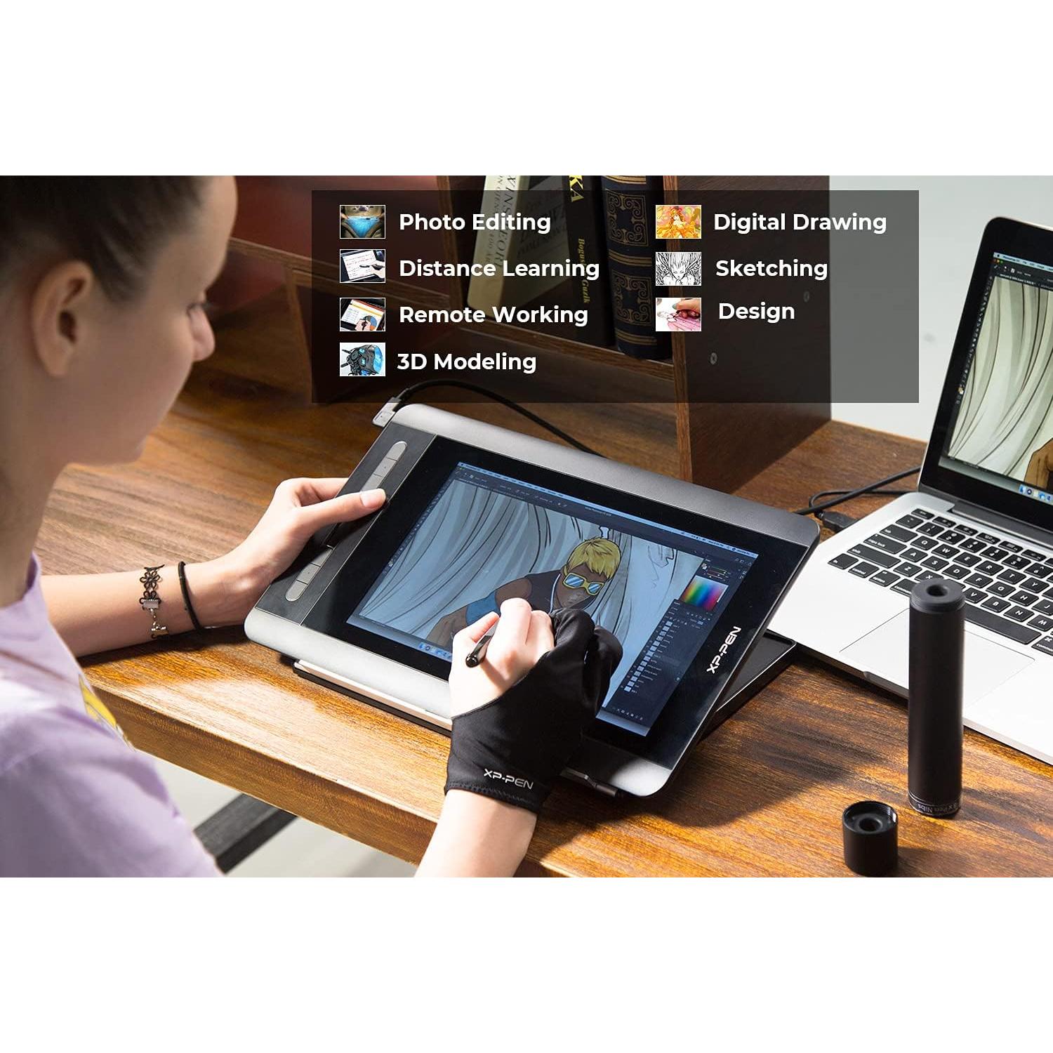 XP-PEN Artist 12 Tableta de Dibujo 11.6" FHD 8192 Niveles