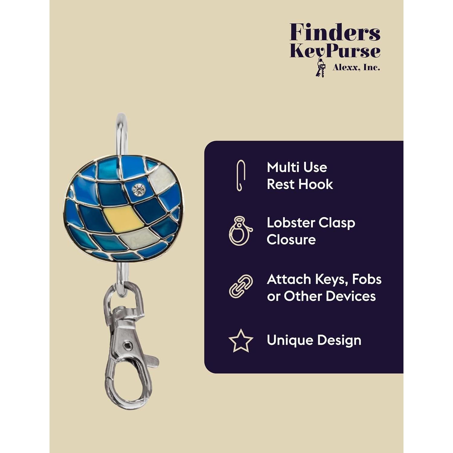 Buscador de Llaves Elegante para Mujeres - Organizador de Bolsos