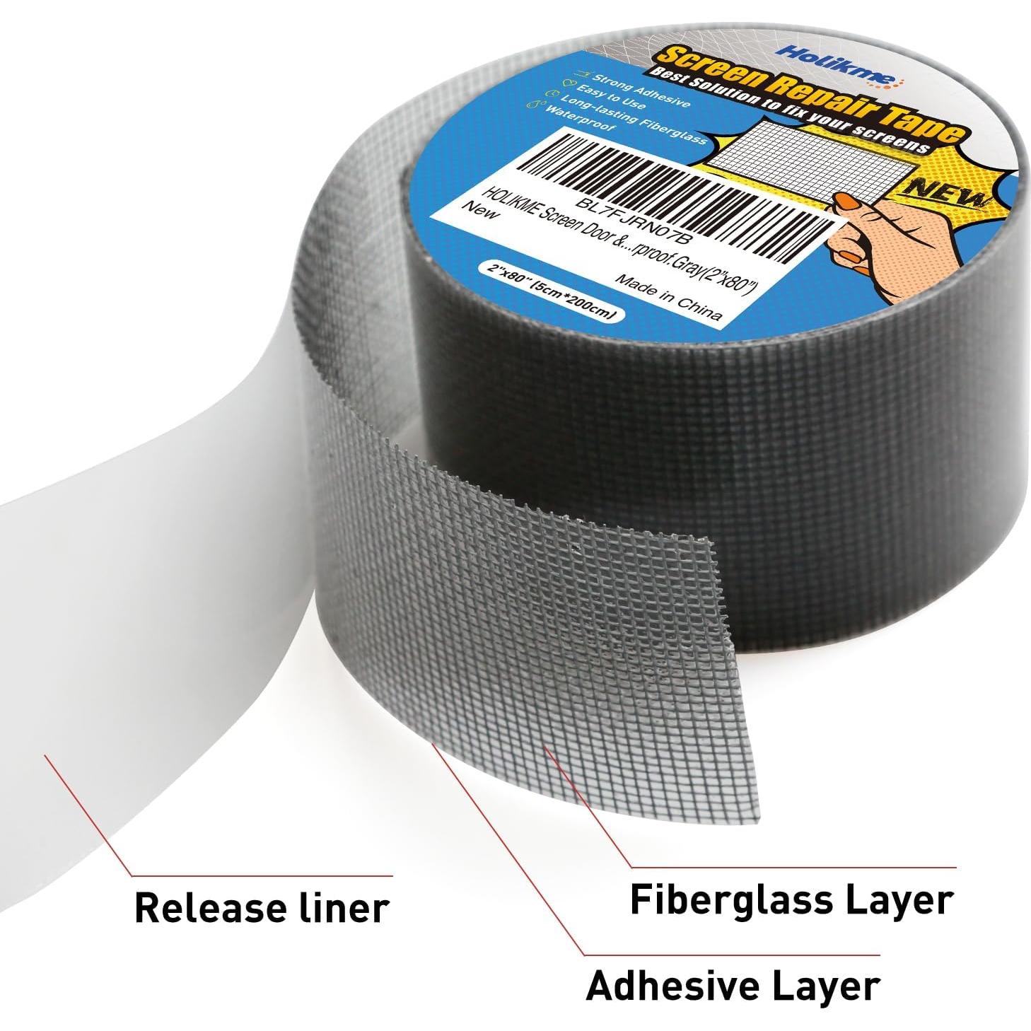 Cinta de Reparación de Pantalla Holikme 5.08cm x 203.2cm Gris