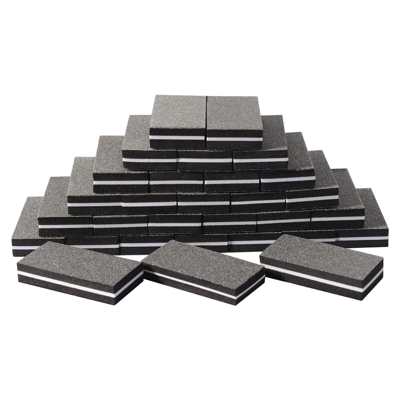 Bloque de Lima de Uñas Buffer Diesisa 30 Unidades Negro 100/180 Grano