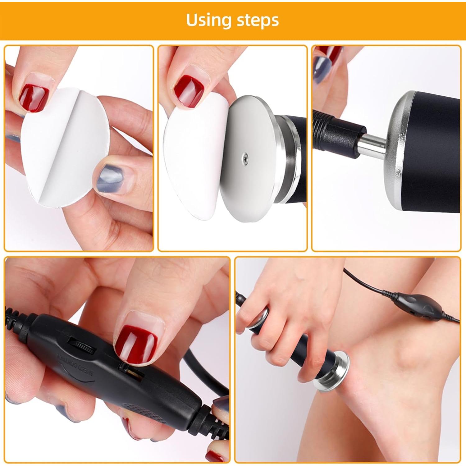 Removedor de Callos Eléctrico LIARTY Portátil con 60 Discos