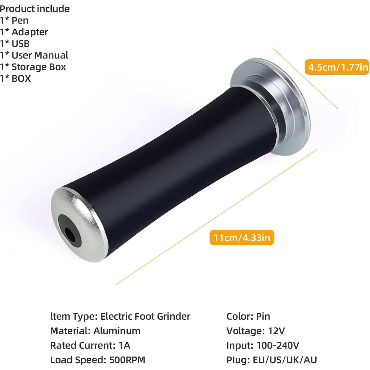 Removedor de Callos Eléctrico LIARTY Portátil con 60 Discos