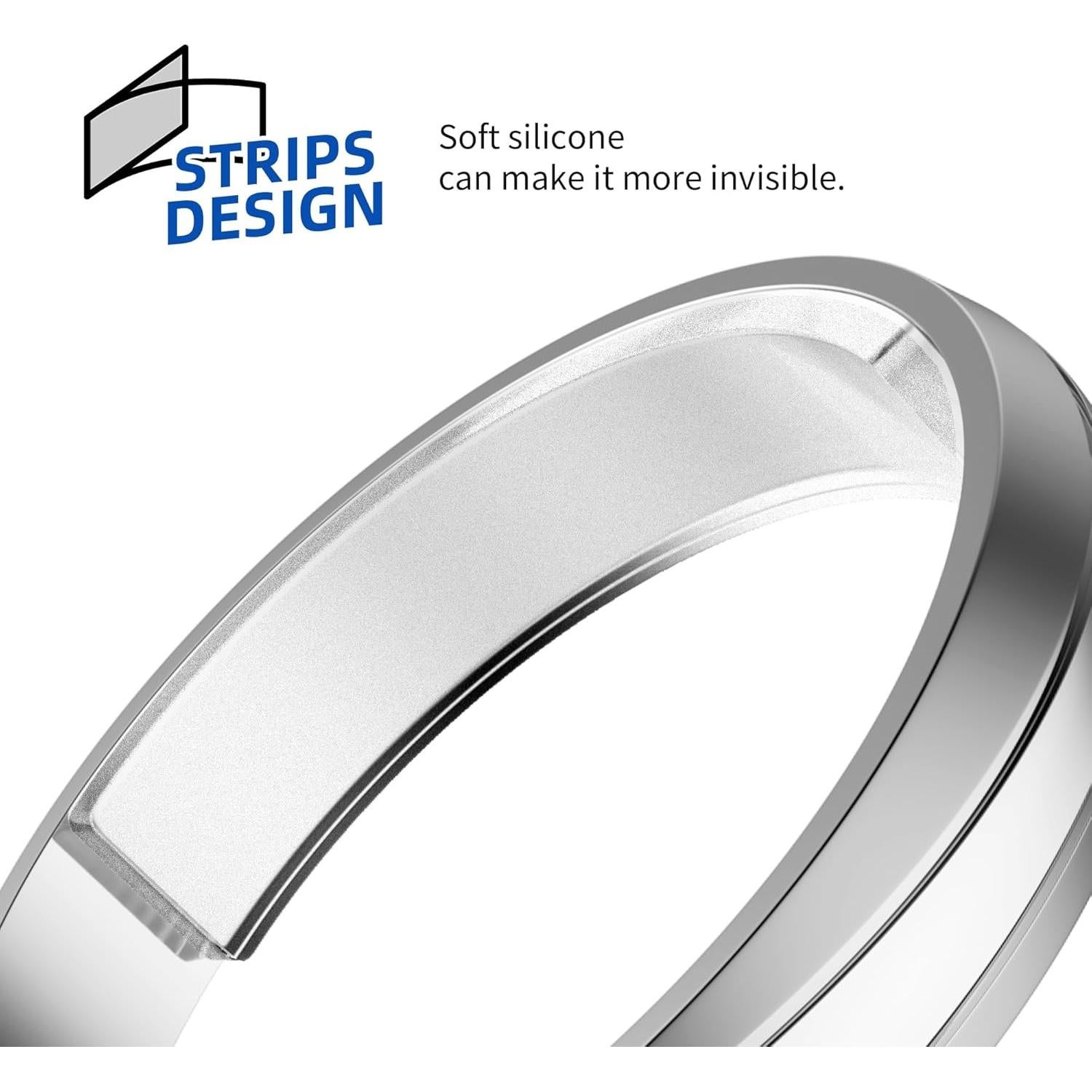 Ajustador de Tamaño de Anillo ELETIUO - 234 Pcs Transparente