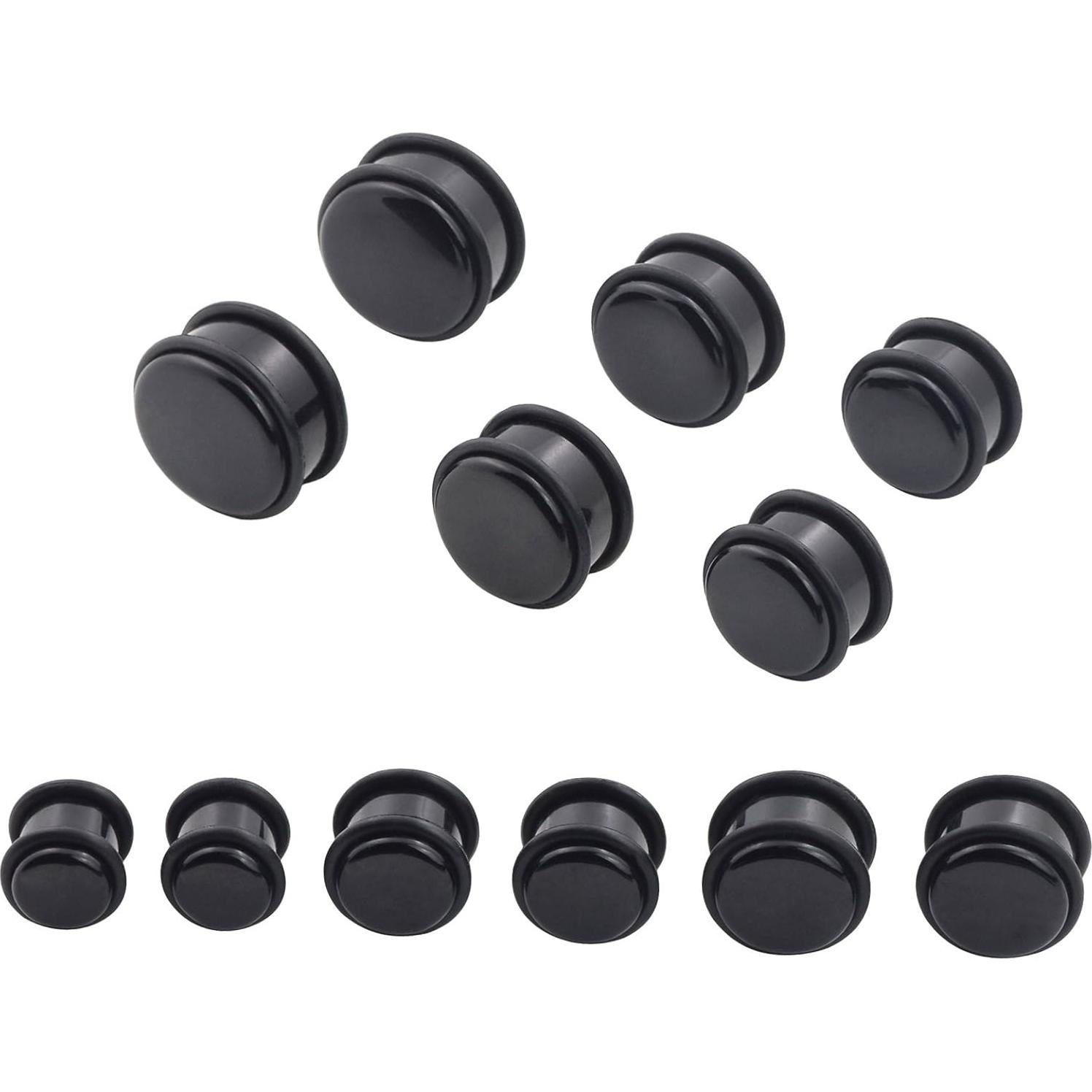 Kit de Estiramiento de Orejas Oyaface 24PC 00G-20mm Acrílico