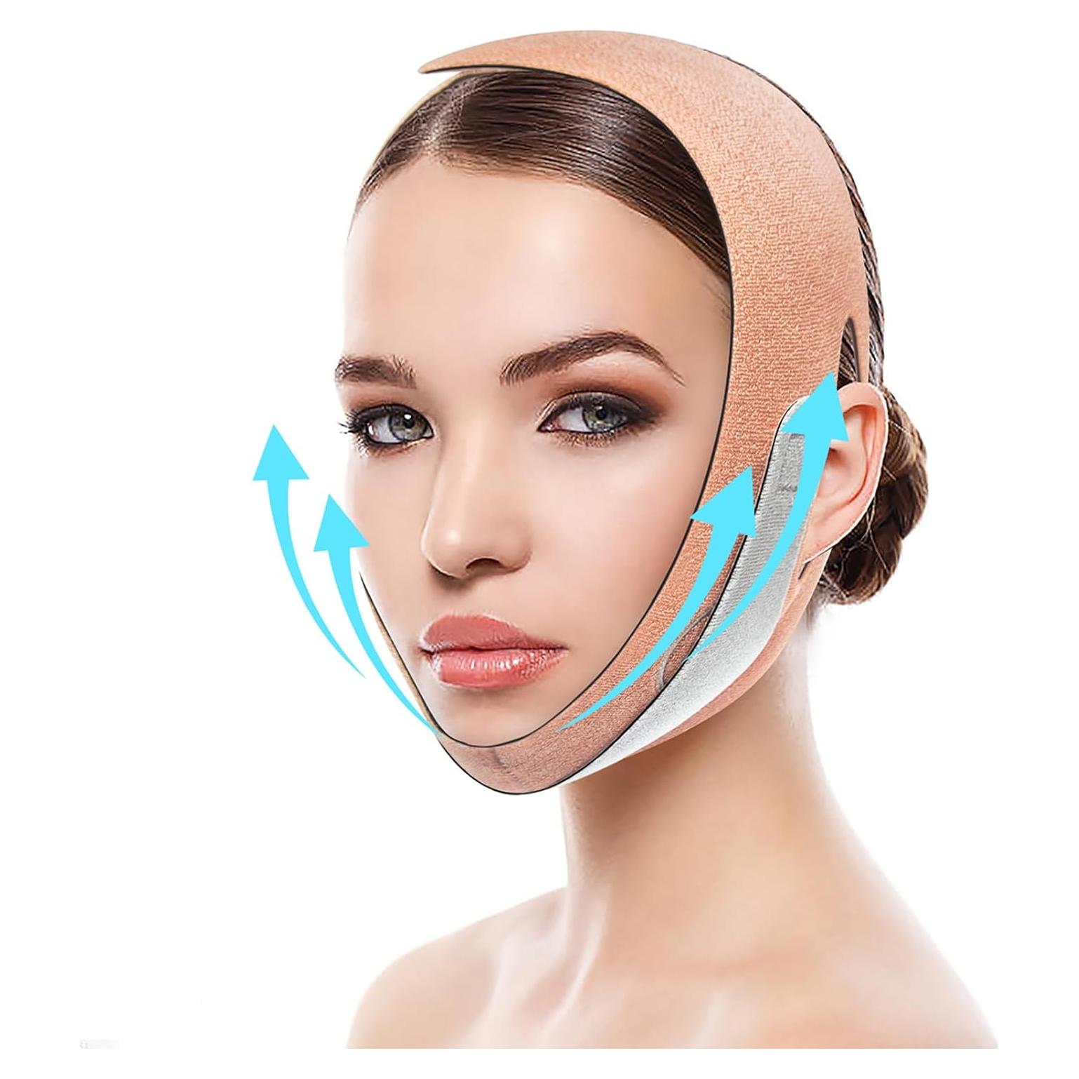 Mascarilla Levantamiento Facial FERNIDA V Naranja Unisex