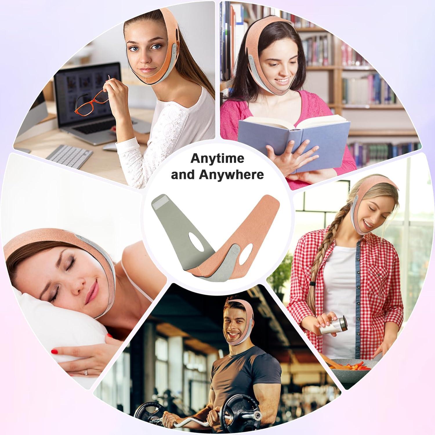 Mascarilla Levantamiento Facial FERNIDA V Naranja Unisex