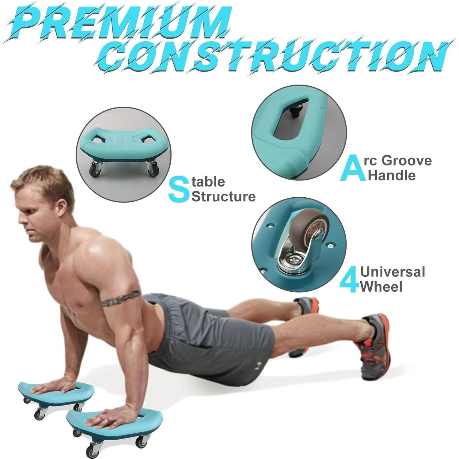 Rueda Abdominal UNHG para Ejercicio en Casa - 150 kg