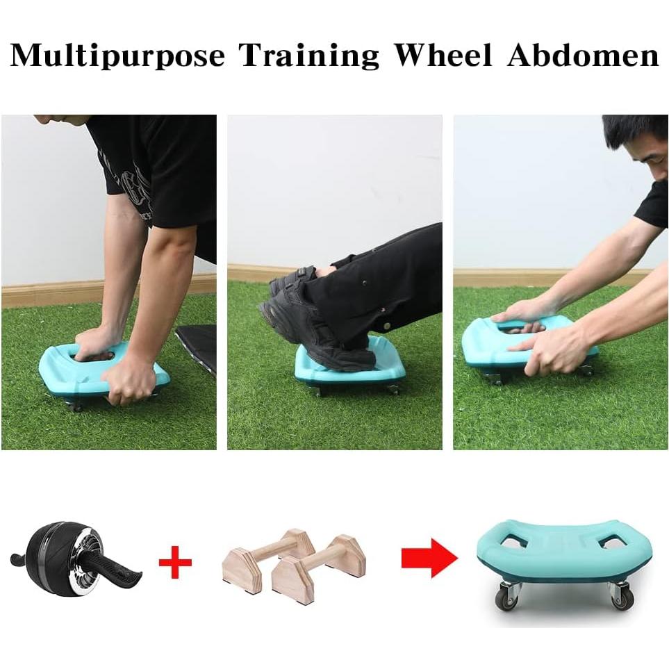 Rueda Abdominal UNHG para Ejercicio en Casa - 150 kg