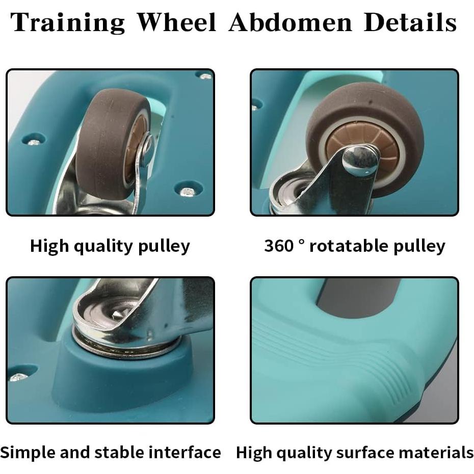 Rueda Abdominal UNHG para Ejercicio en Casa - 150 kg