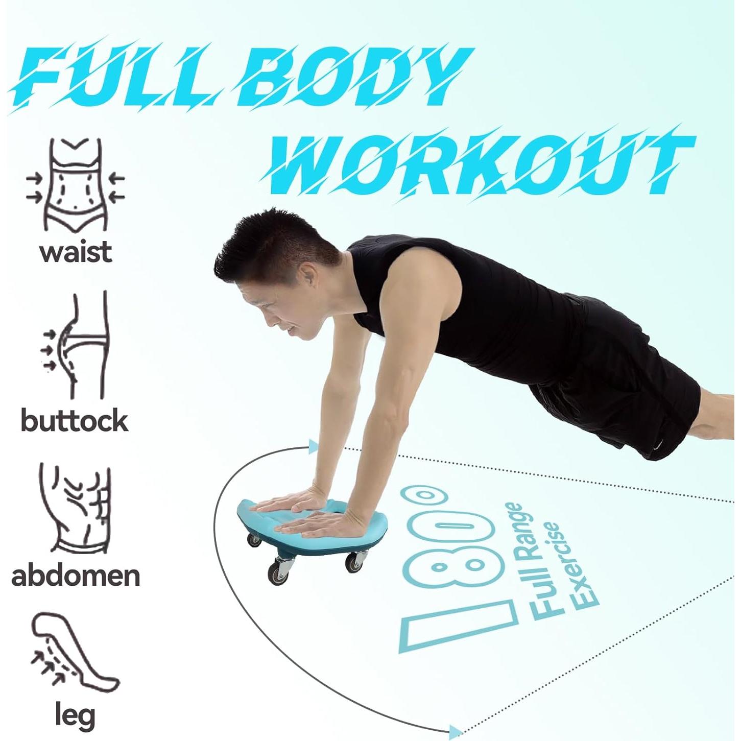 Rueda Abdominal UNHG para Ejercicio en Casa - 150 kg