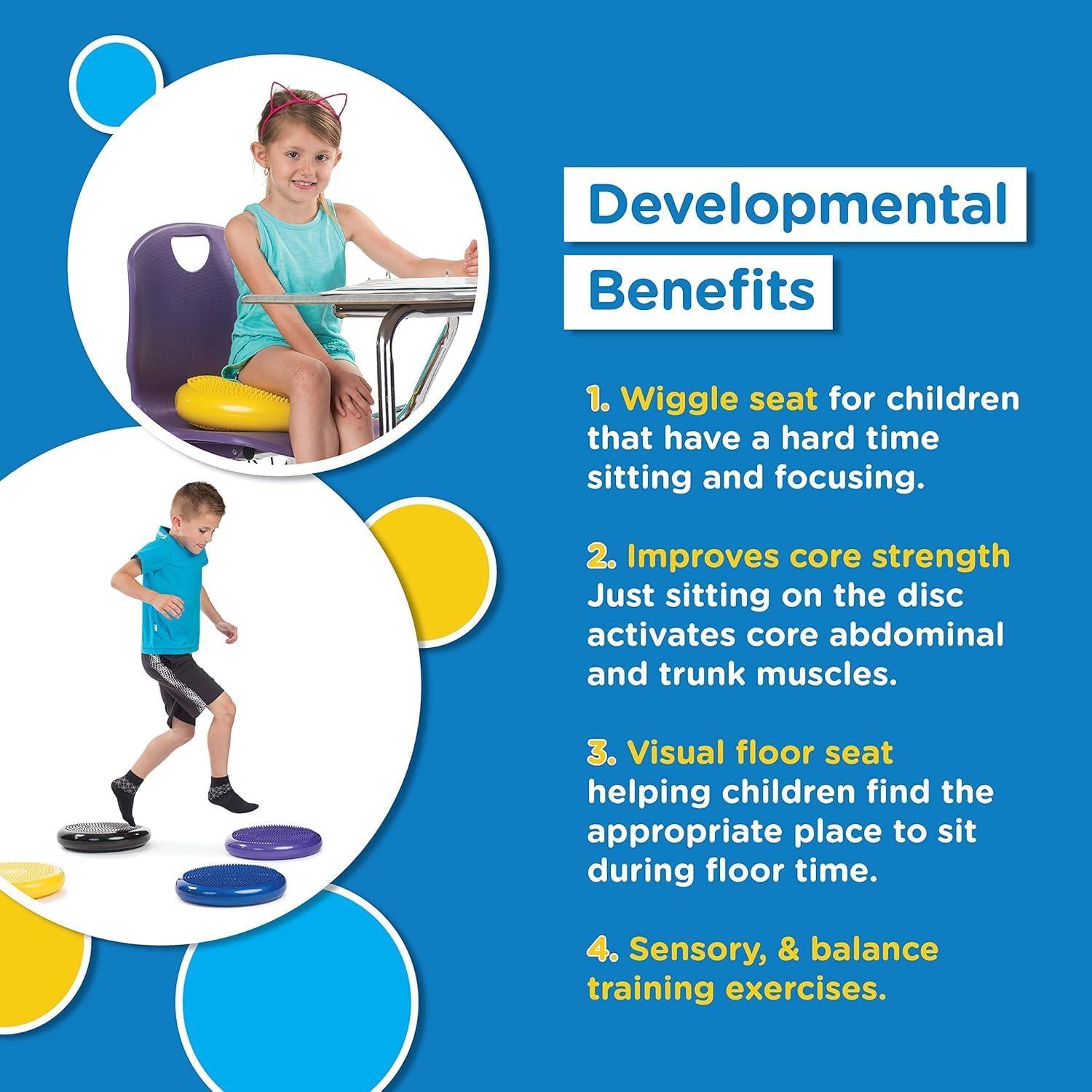 Paquete de 2 Discos de Equilibrio Bintiva - Almohadilla Inestable