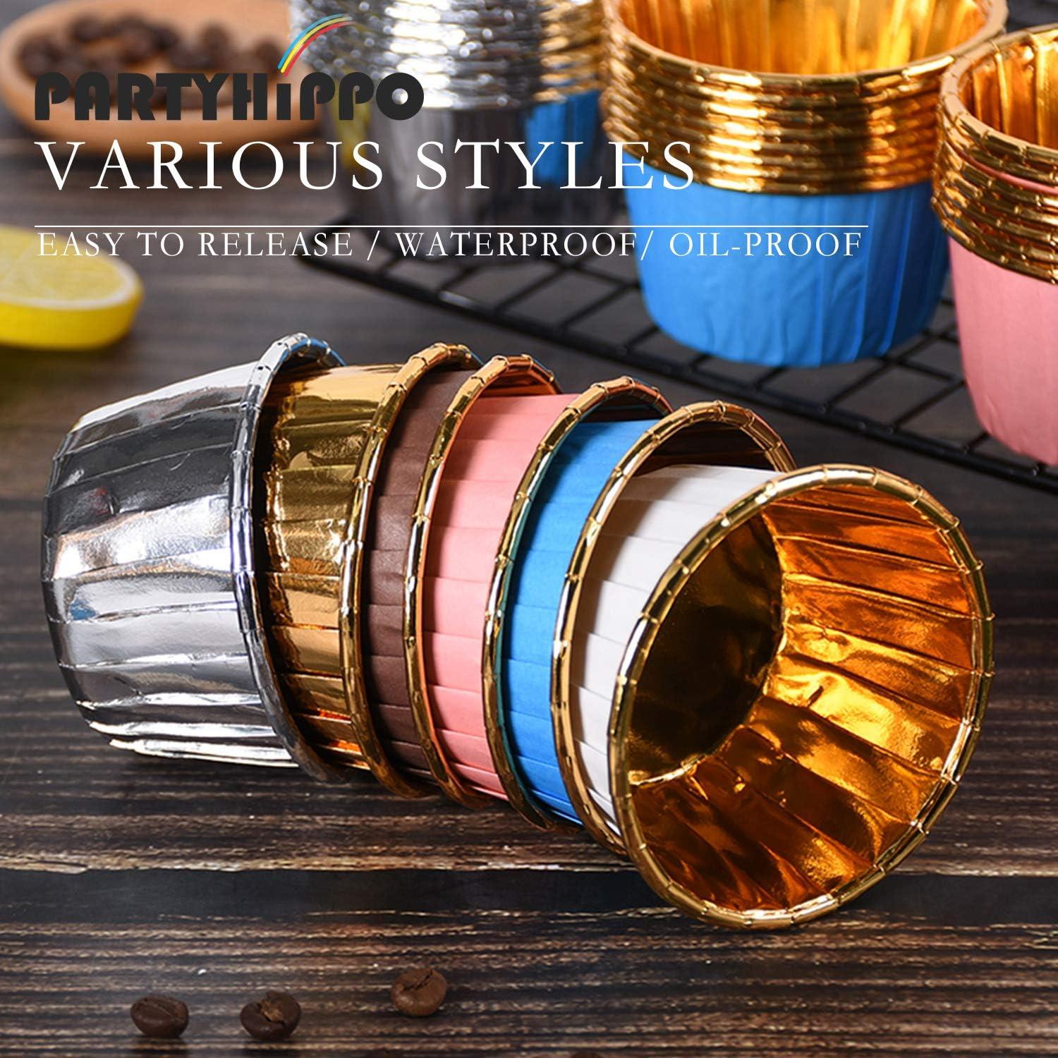 Cápsulas Desechables de Aluminio Party Hippo 50 pcs 99.2 g