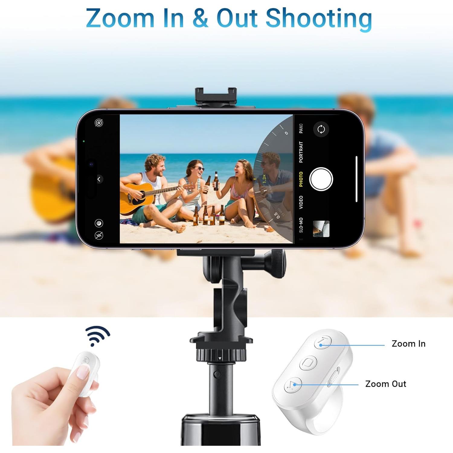 Control Remoto Inalámbrico Kefotic para Cámara - Blanco