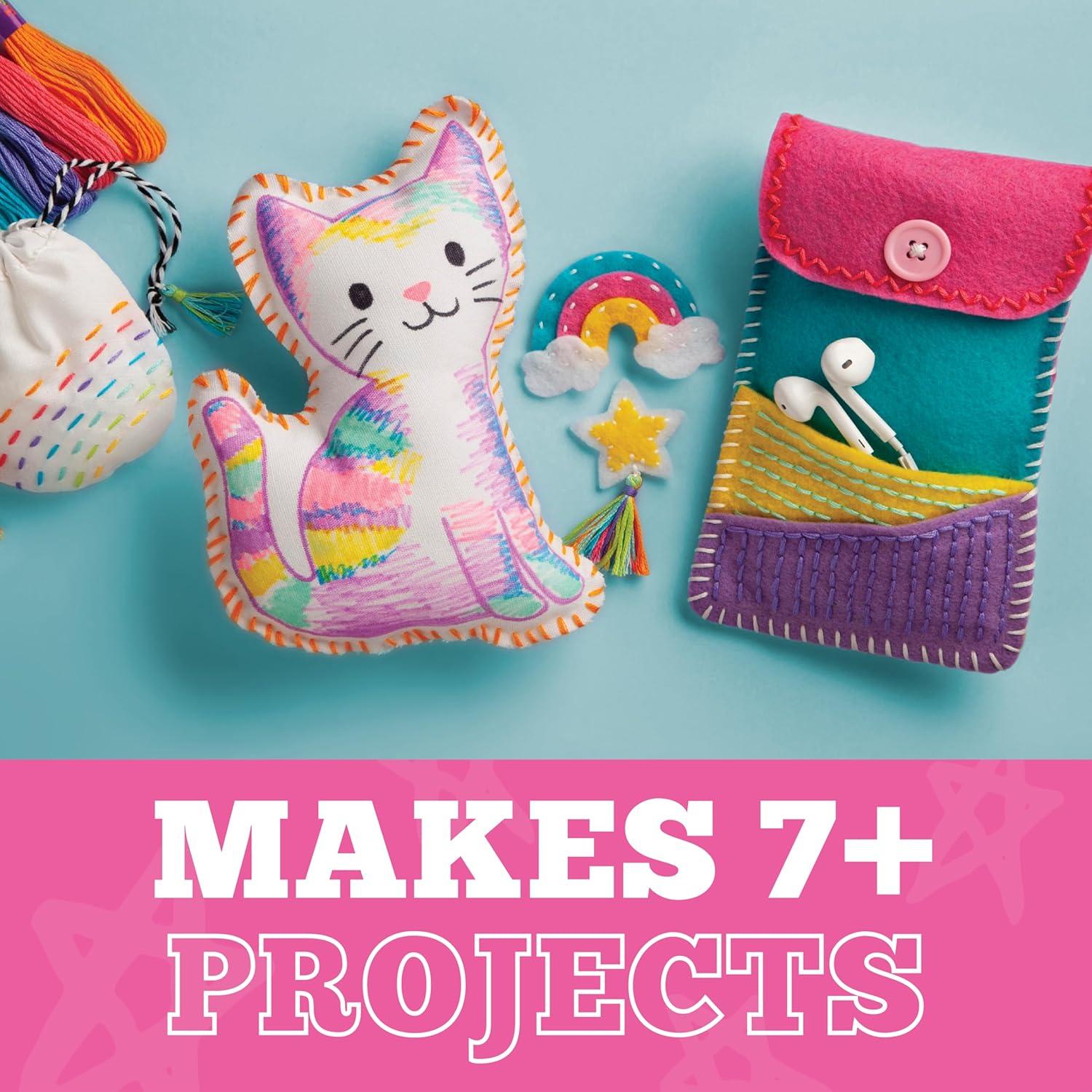 Kit de Costura Craft-tastic Vamos a Aprender a Coser - 9 Proyectos