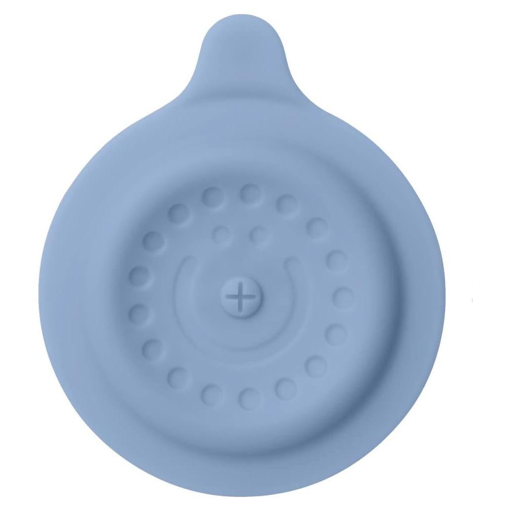 Tapón de Drenaje Ubbi de Silicona Azul Nublado para Baño Bebé
