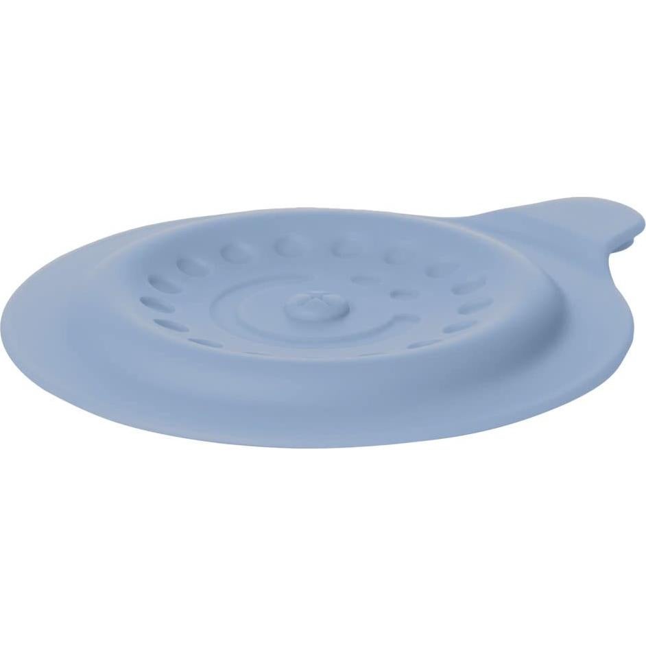 Tapón de Drenaje Ubbi de Silicona Azul Nublado para Baño Bebé