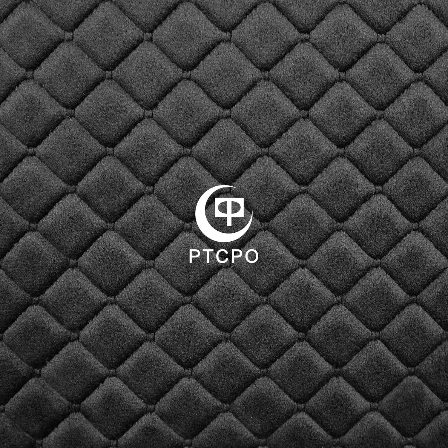 Funda de Volante PTCPO Velvet Universal Antideslizante Negro