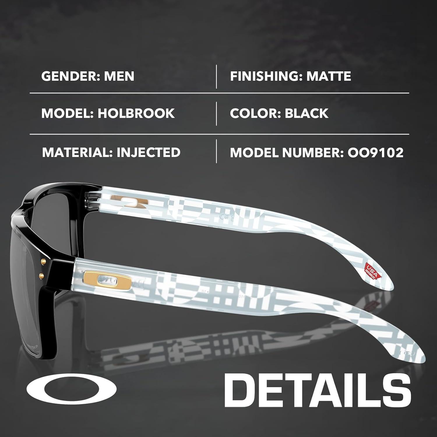 Gafas de Sol Oakley Holbrook OO9102 Polarizadas Negras