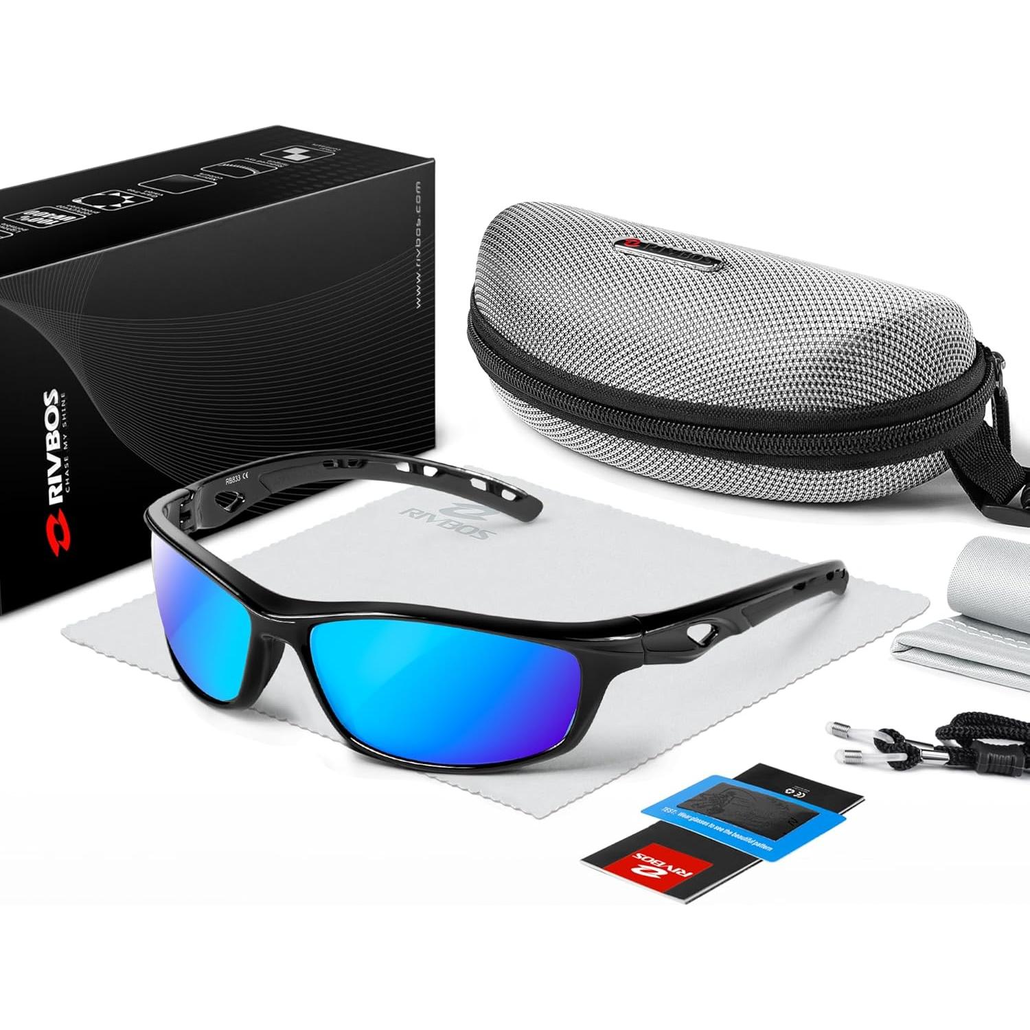 Gafas de sol RIVBOS RB833 polarizadas UV para deportes