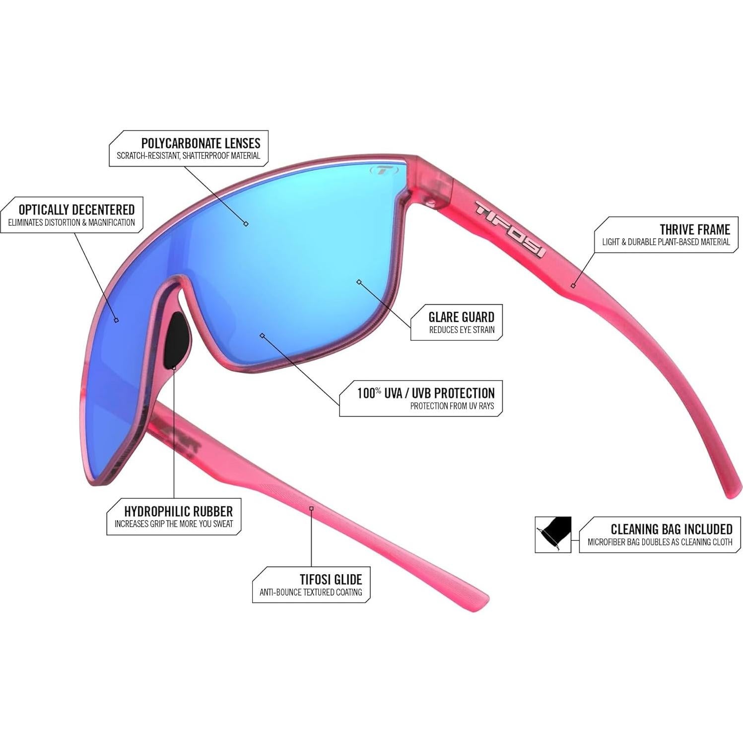Gafas de sol Tifosi Optics Sanctum XL Ahumado UV 100%