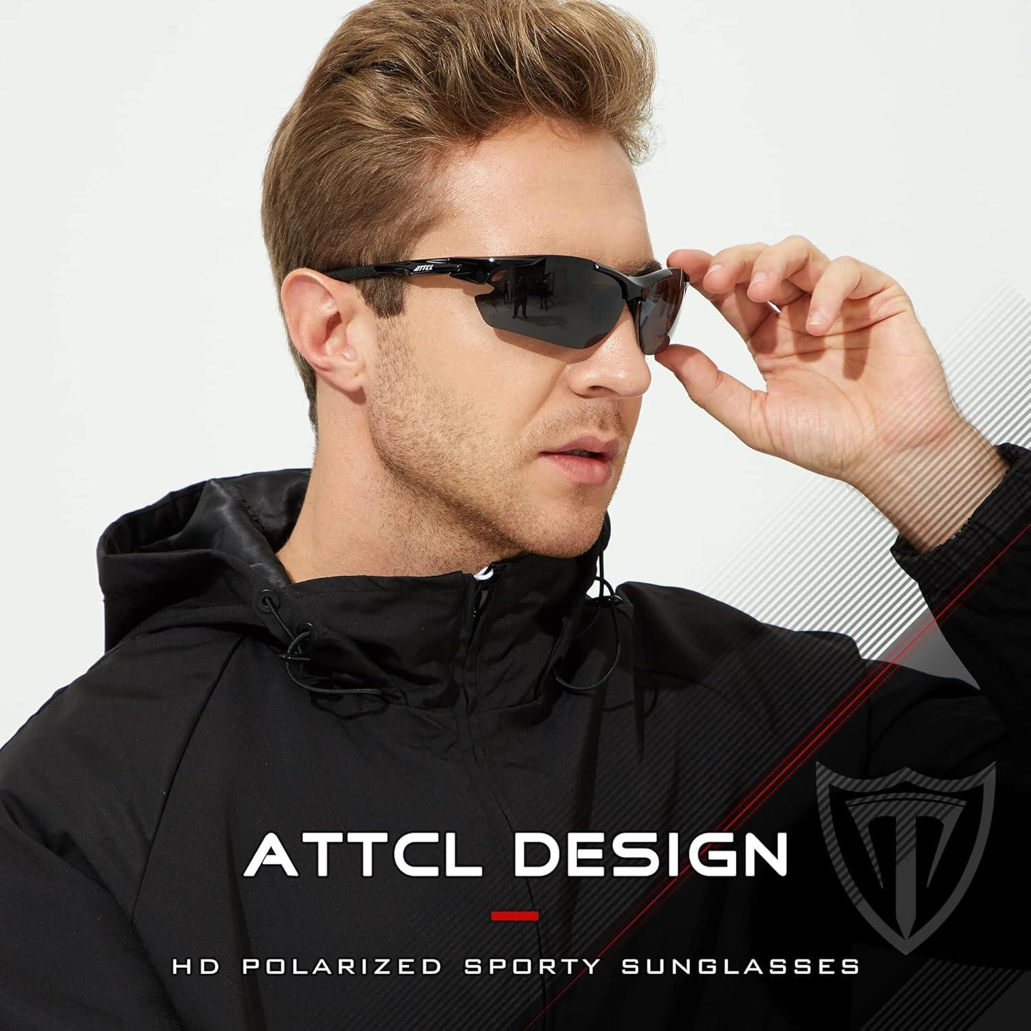 Gafas de sol polarizadas ATTCL para hombres y mujeres UV400