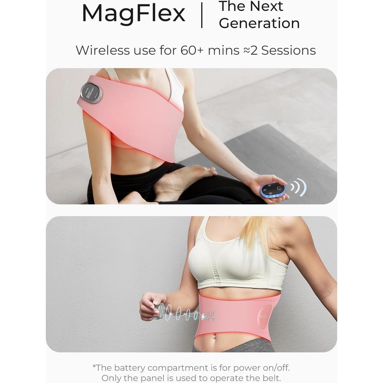 Cinturón Terapia Luz Roja Scienlodic RLT-V100VGR - Vibración