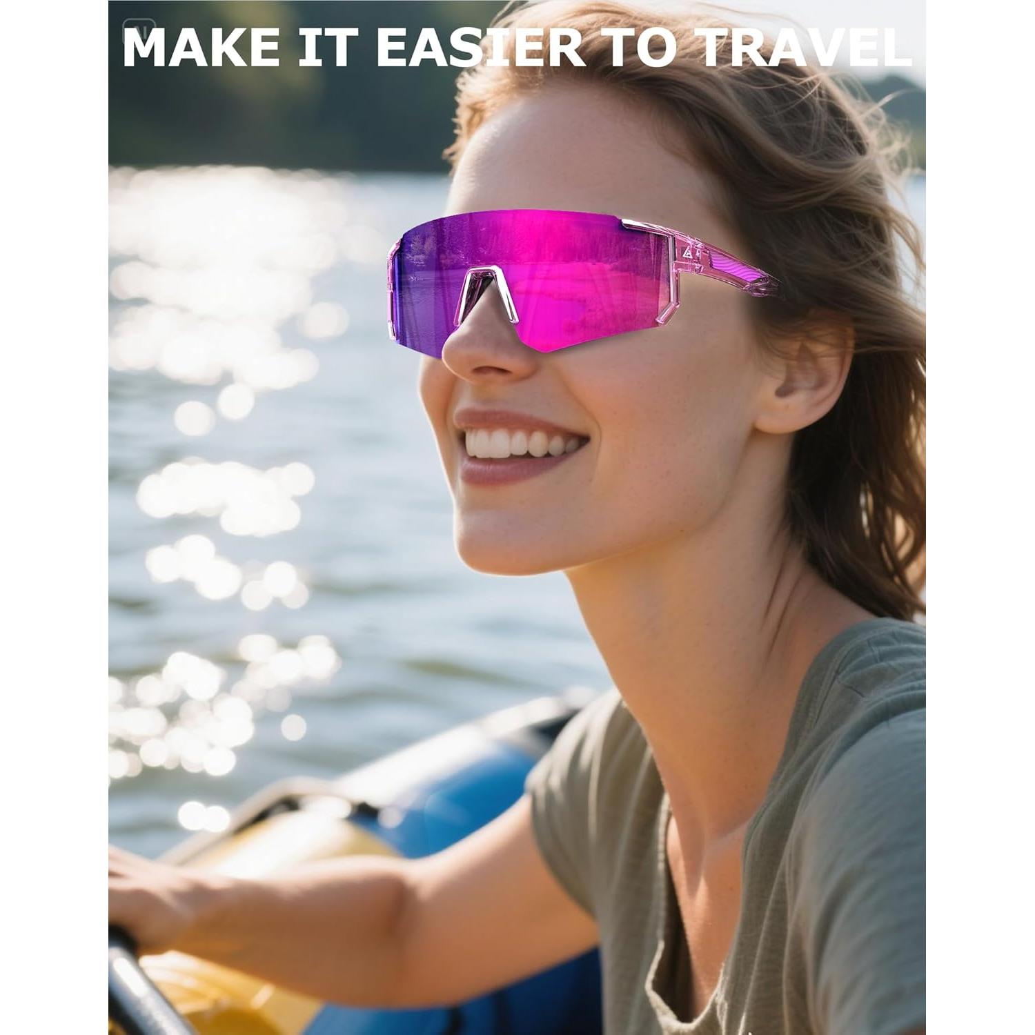 Gafas de sol KALIYADI UV400 para Hombres y Mujeres - Multicolor