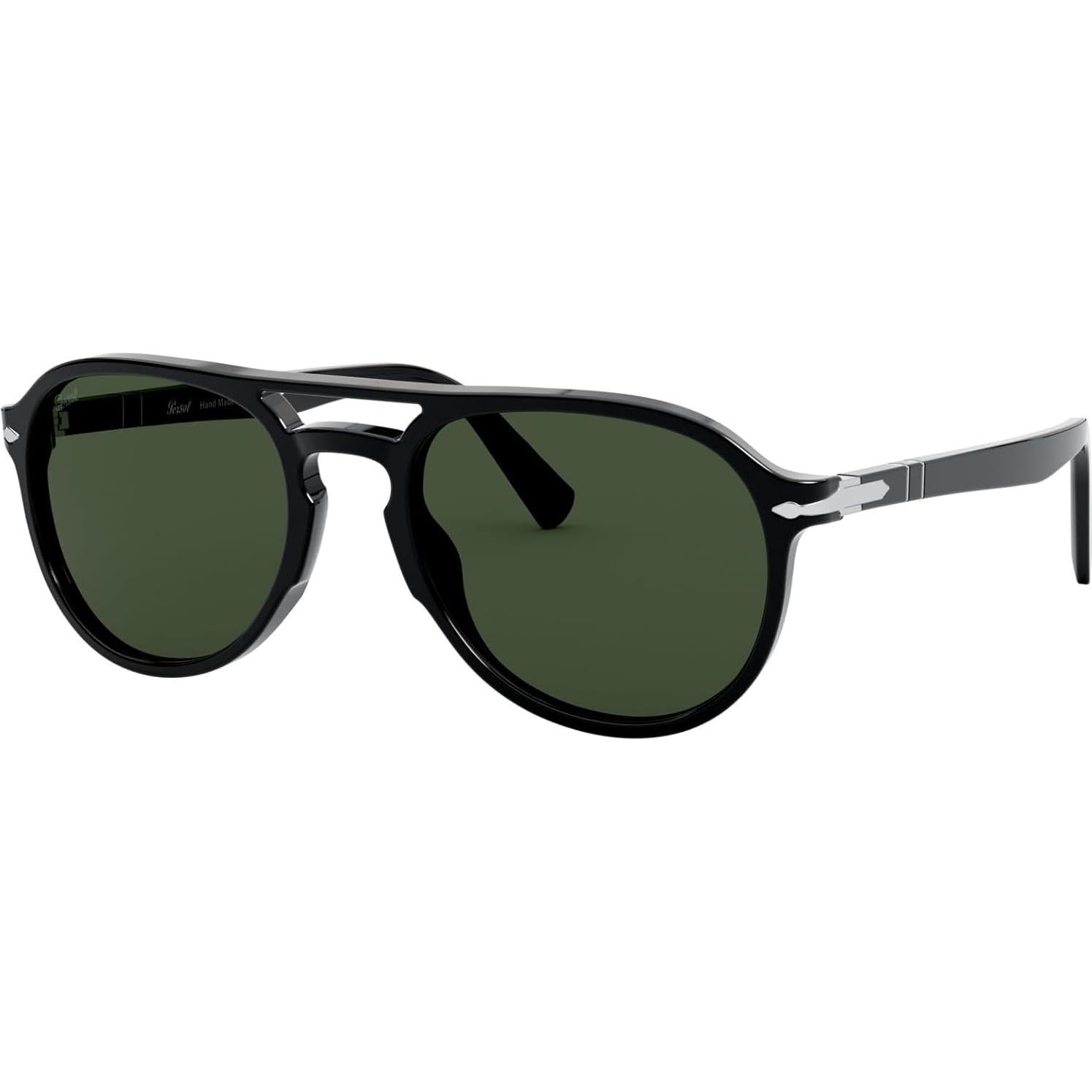 Gafas de Sol Persol PO3235S Aviador Negro Verde 55mm