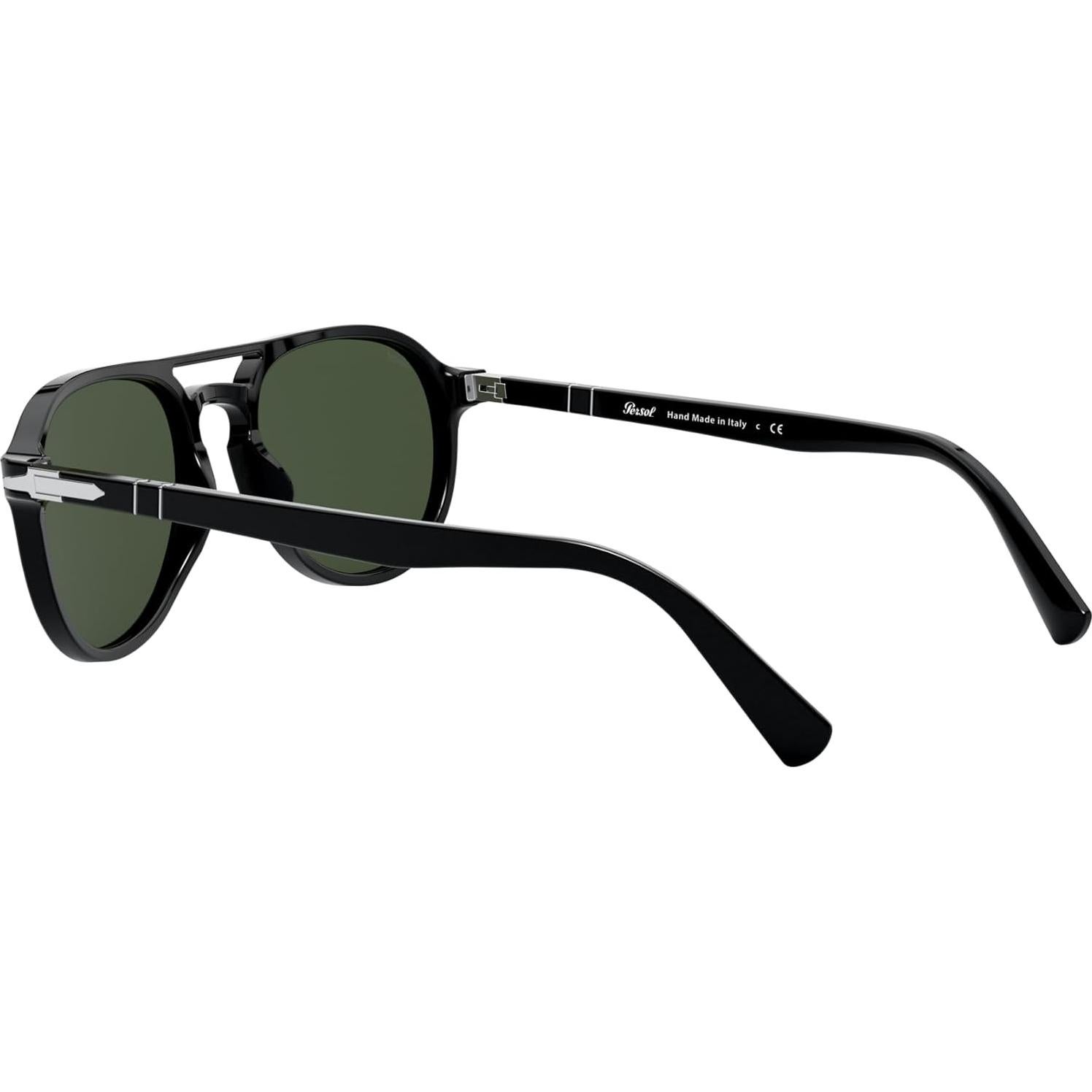 Gafas de Sol Persol PO3235S Aviador Negro Verde 55mm