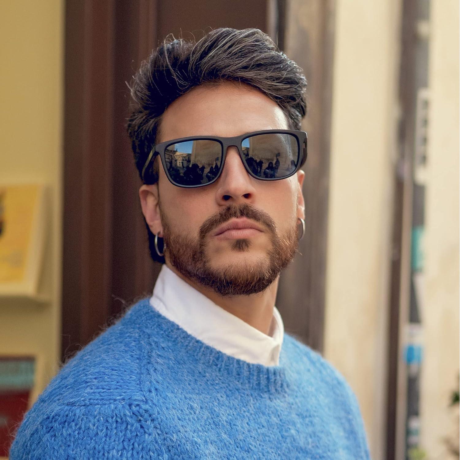 Gafas de sol polarizadas ZENOTTIC TR90 para hombres UV400