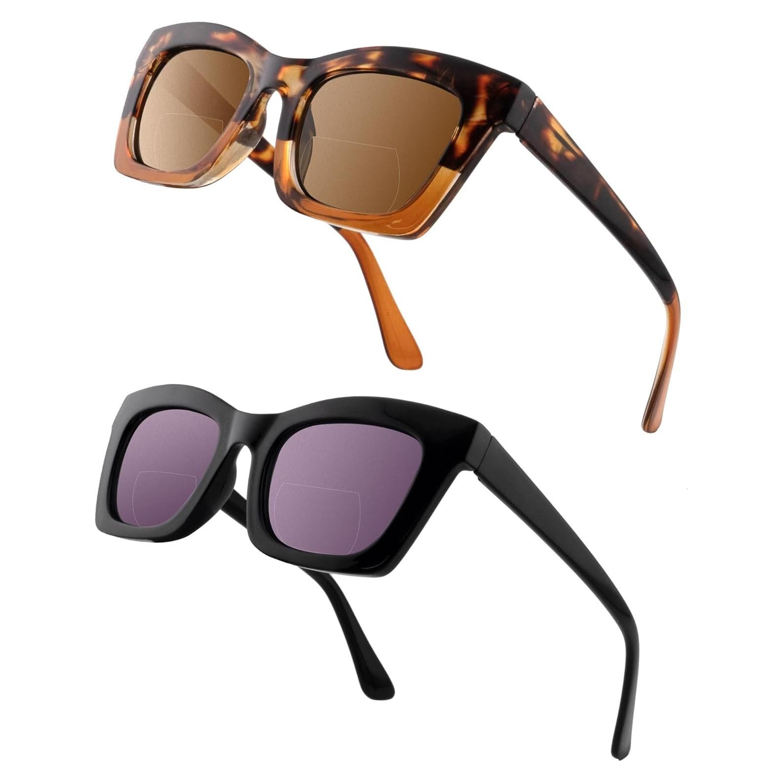 Gafas de Sol Bifocales HIYANJN UV400 - 2 Paquetes Unisex