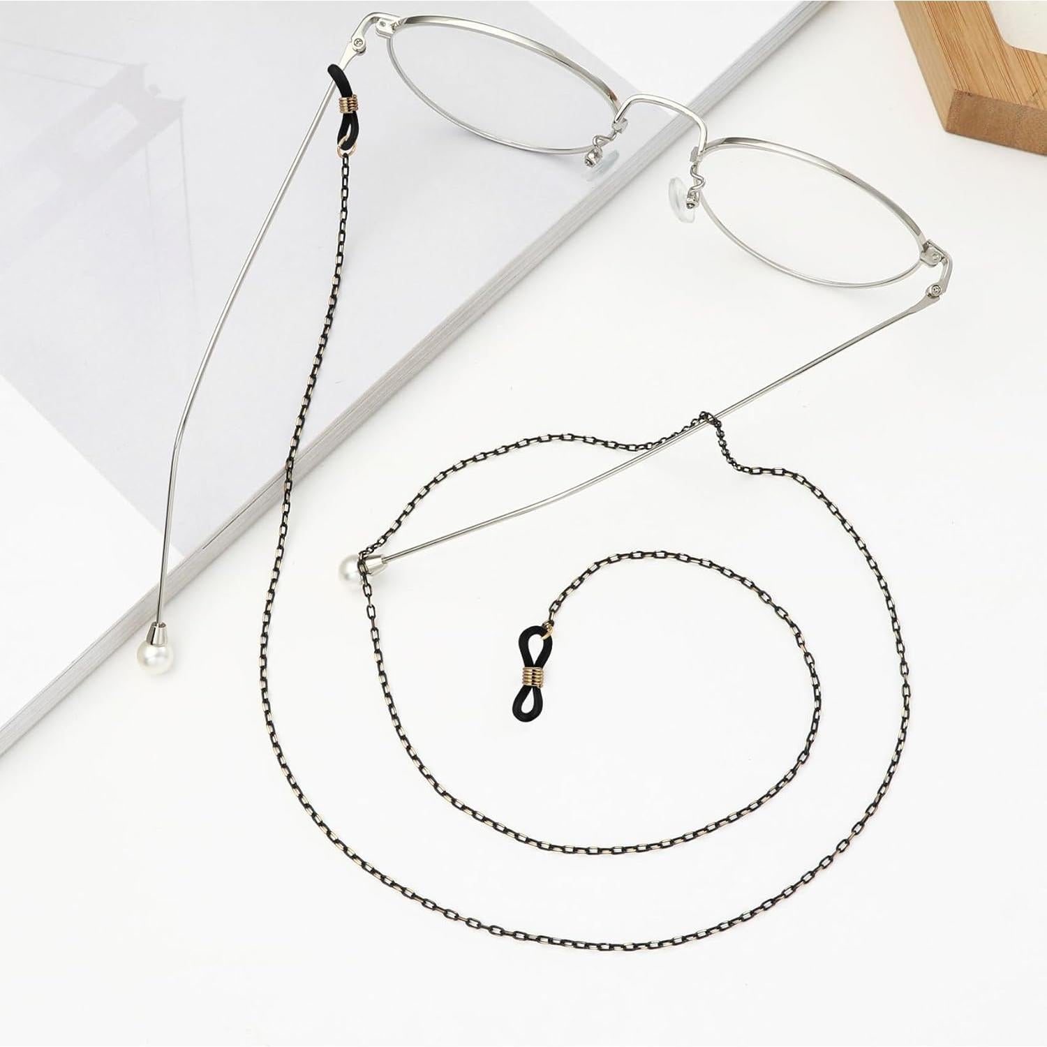 20 Conectores de Silicona para Gafas Kuyaehe Ajustables