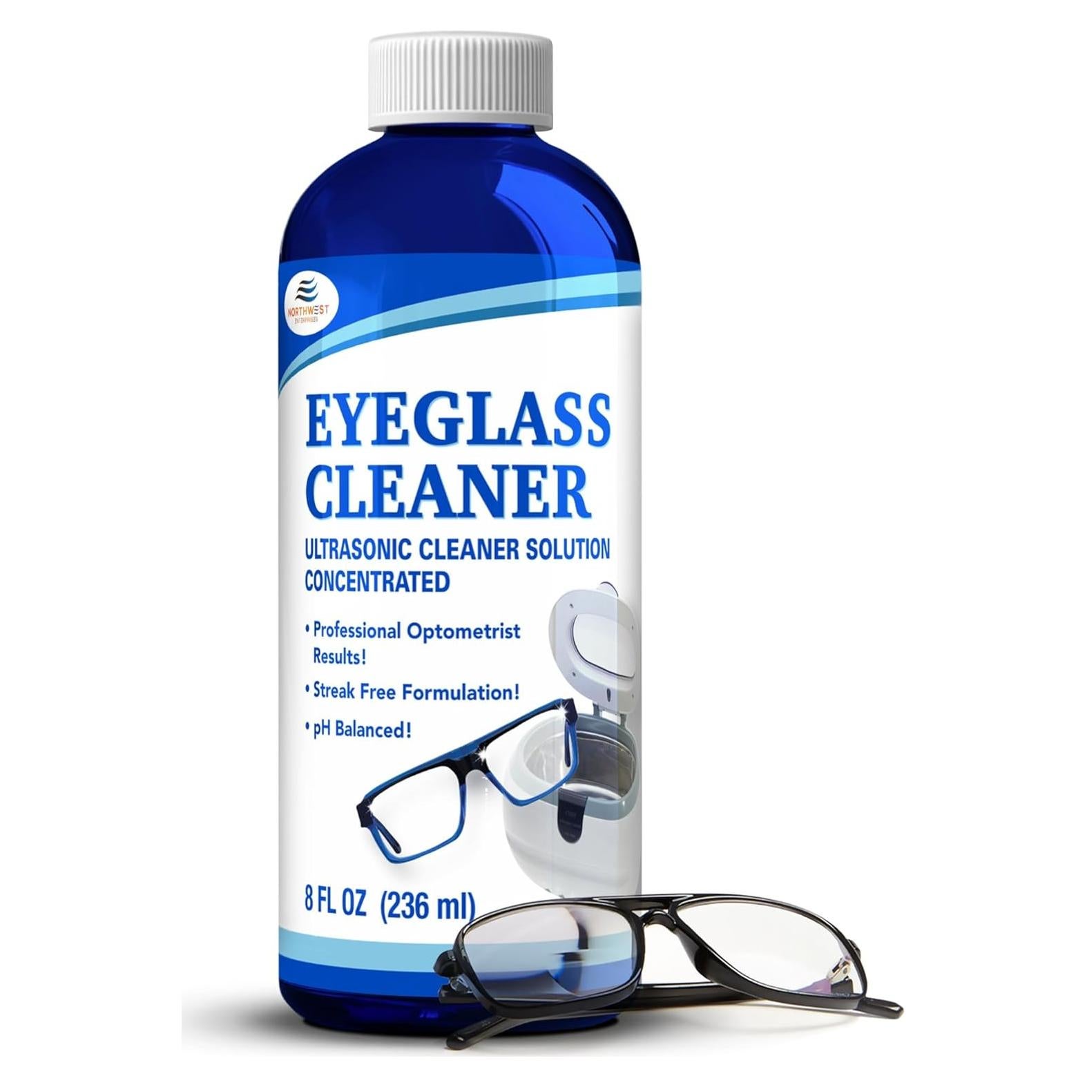 Limpiador Ultrasónico para Gafas Northwest Enterprises 236.6 ml