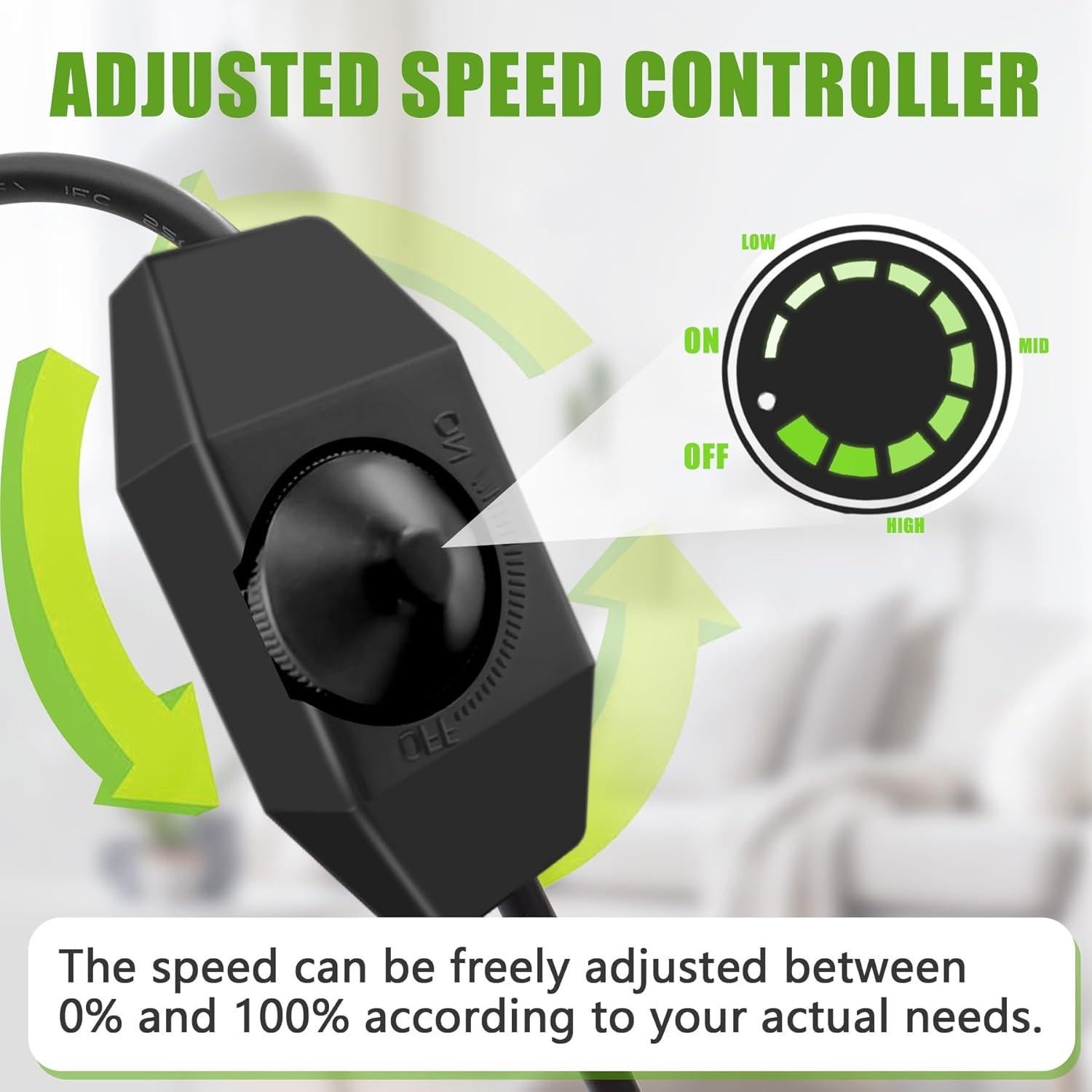 Ventilador Extractor de Pared POWERENG 6" 235 CFM 40W Negro