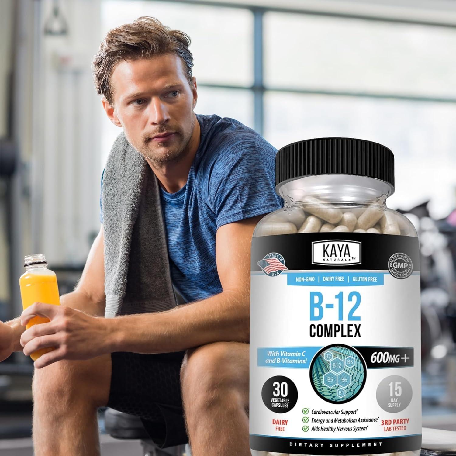Kaya Naturals Complejo B-12 Multivitamínico 30 Cápsulas