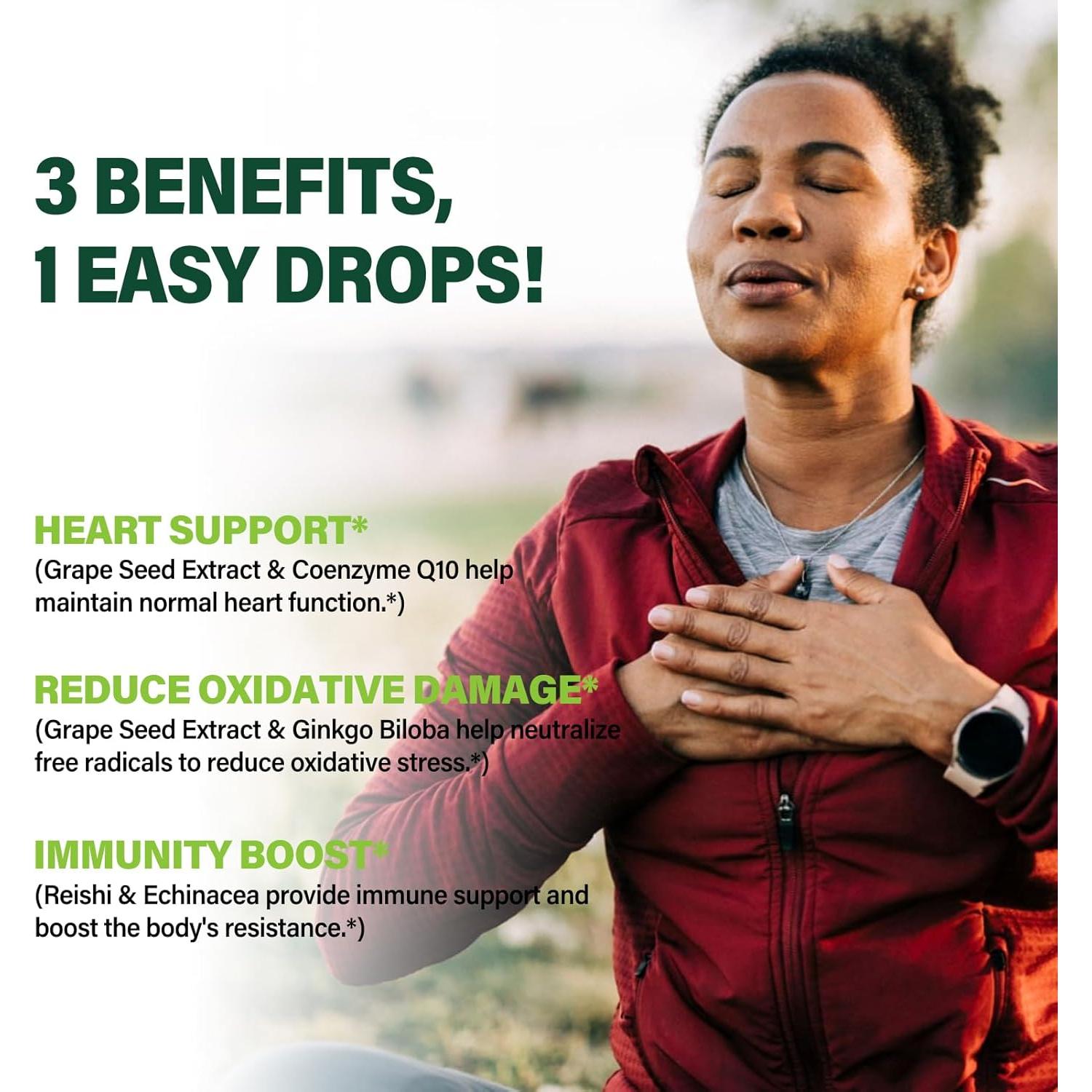 Extracto de Semillas de Uva DetoxenNATURE 59 ml - Soporte Cardíaco y Inmunidad