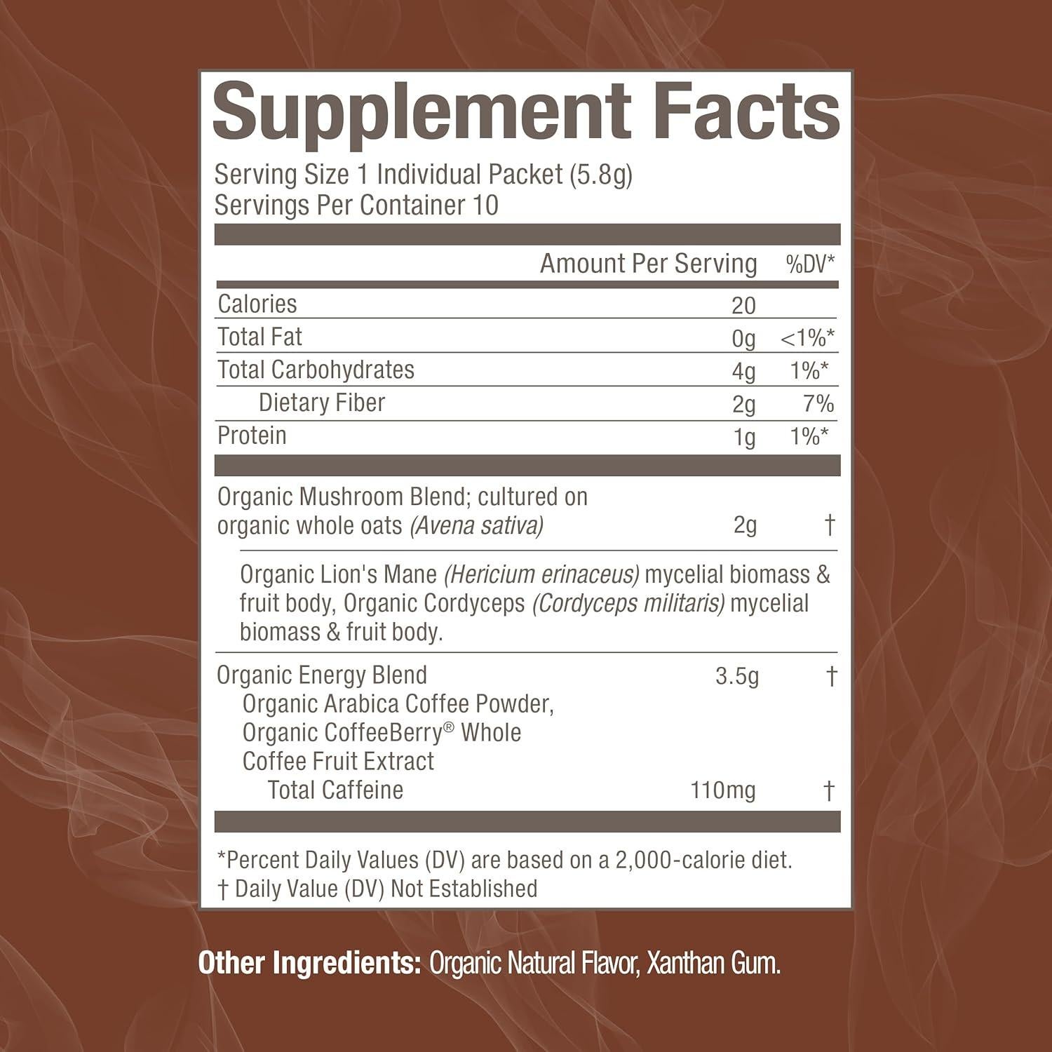 Café en Polvo OM Mushroom Superfood 10 Porciones 5.97g