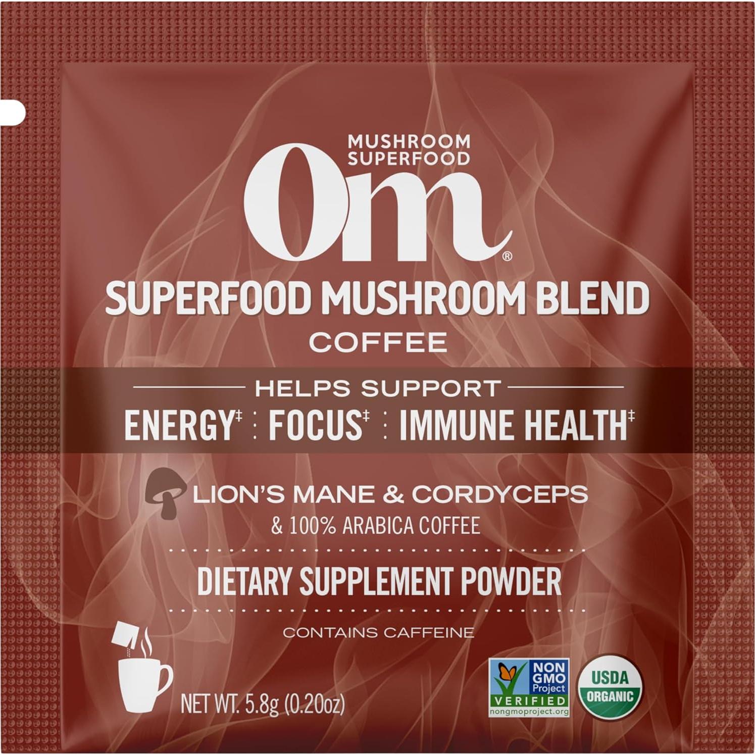 Café en Polvo OM Mushroom Superfood 10 Porciones 5.97g