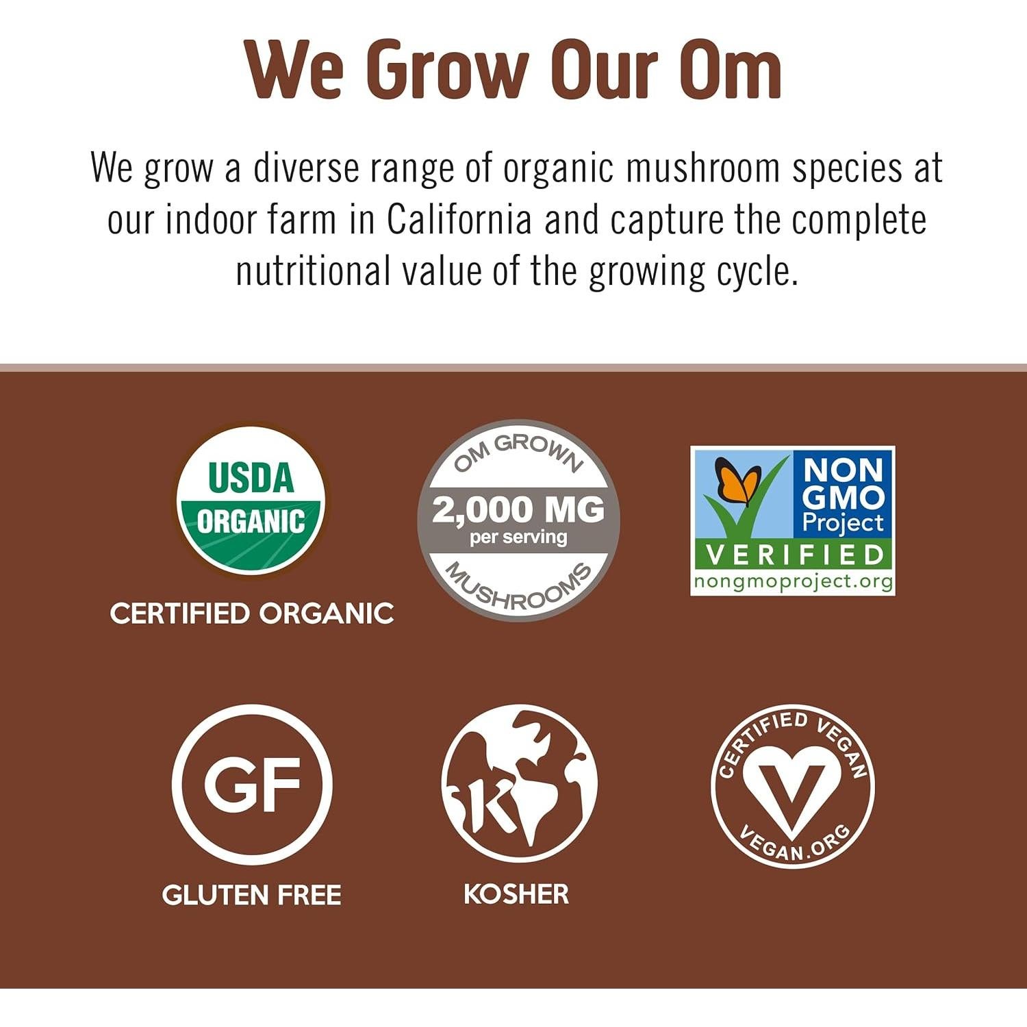 Café en Polvo OM Mushroom Superfood 10 Porciones 5.97g