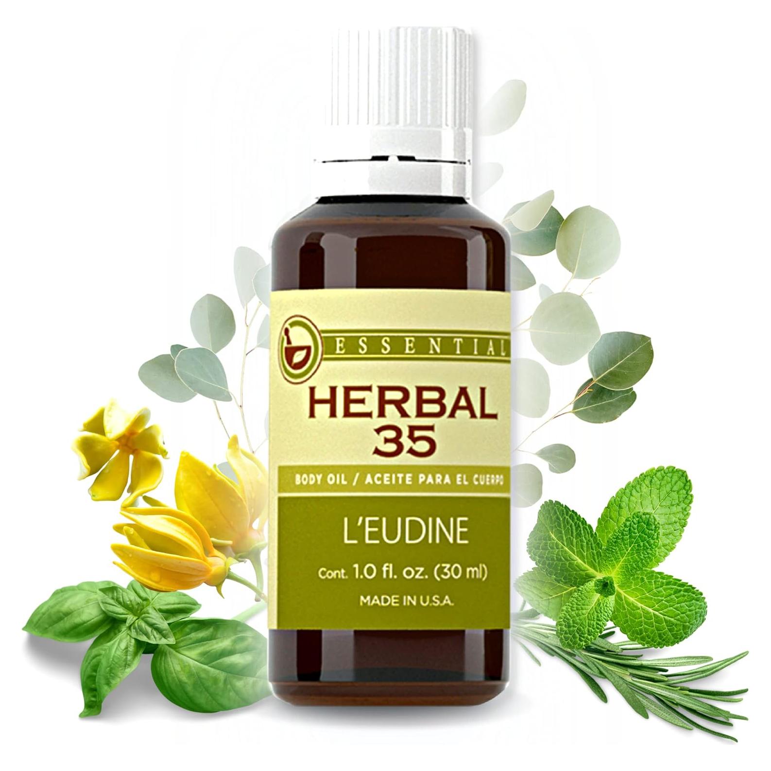 Aceite Esencial L'EUDINE 29.57 ml - Lavanda, Menta, Eucalipto