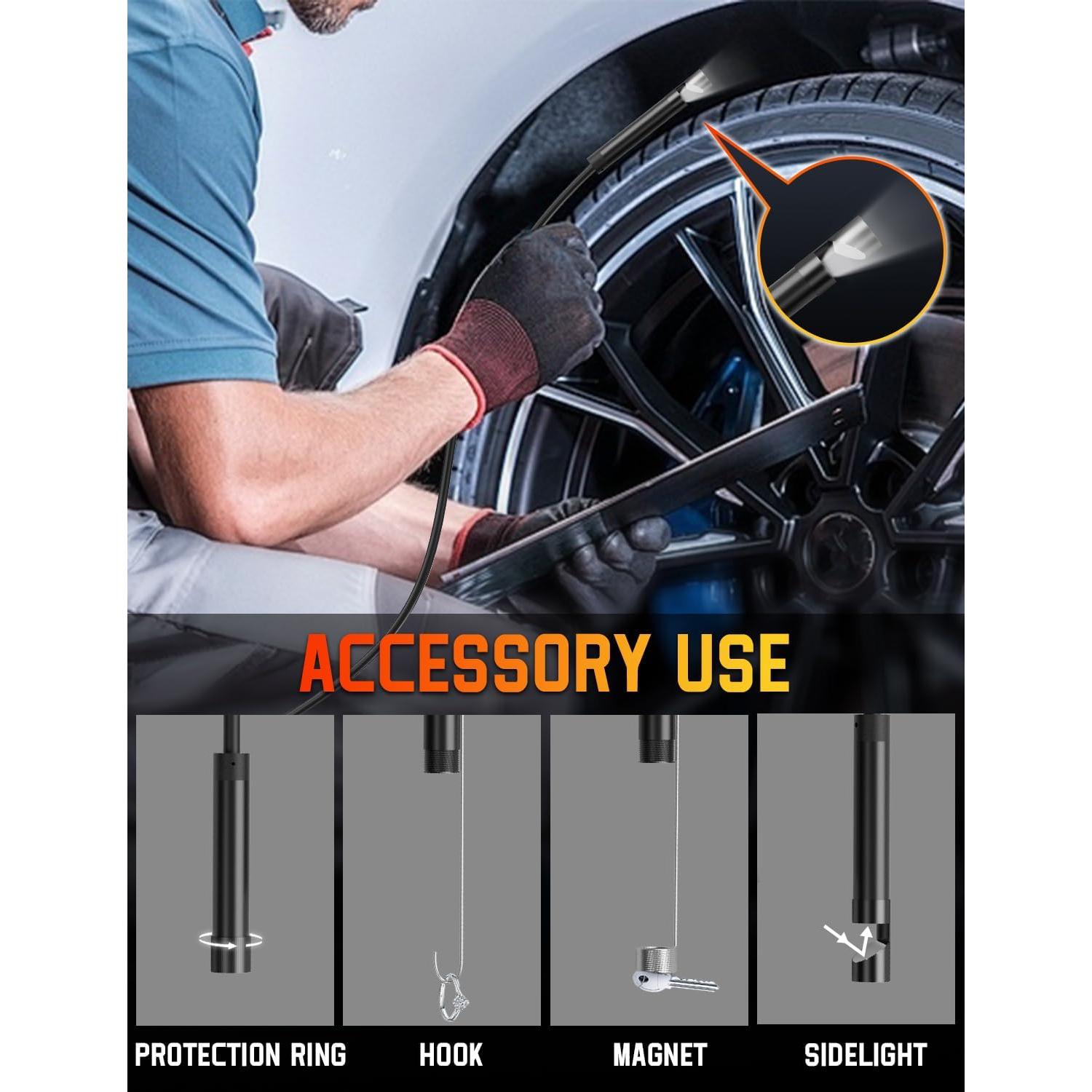 Cámara Endoscopio HD 1920P ZOIOT 1.8m IP67 7.9mm