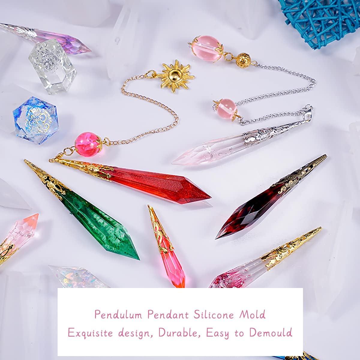 Molde de Silicona para Resina iSuperb - 13 Piezas Rombo DIY