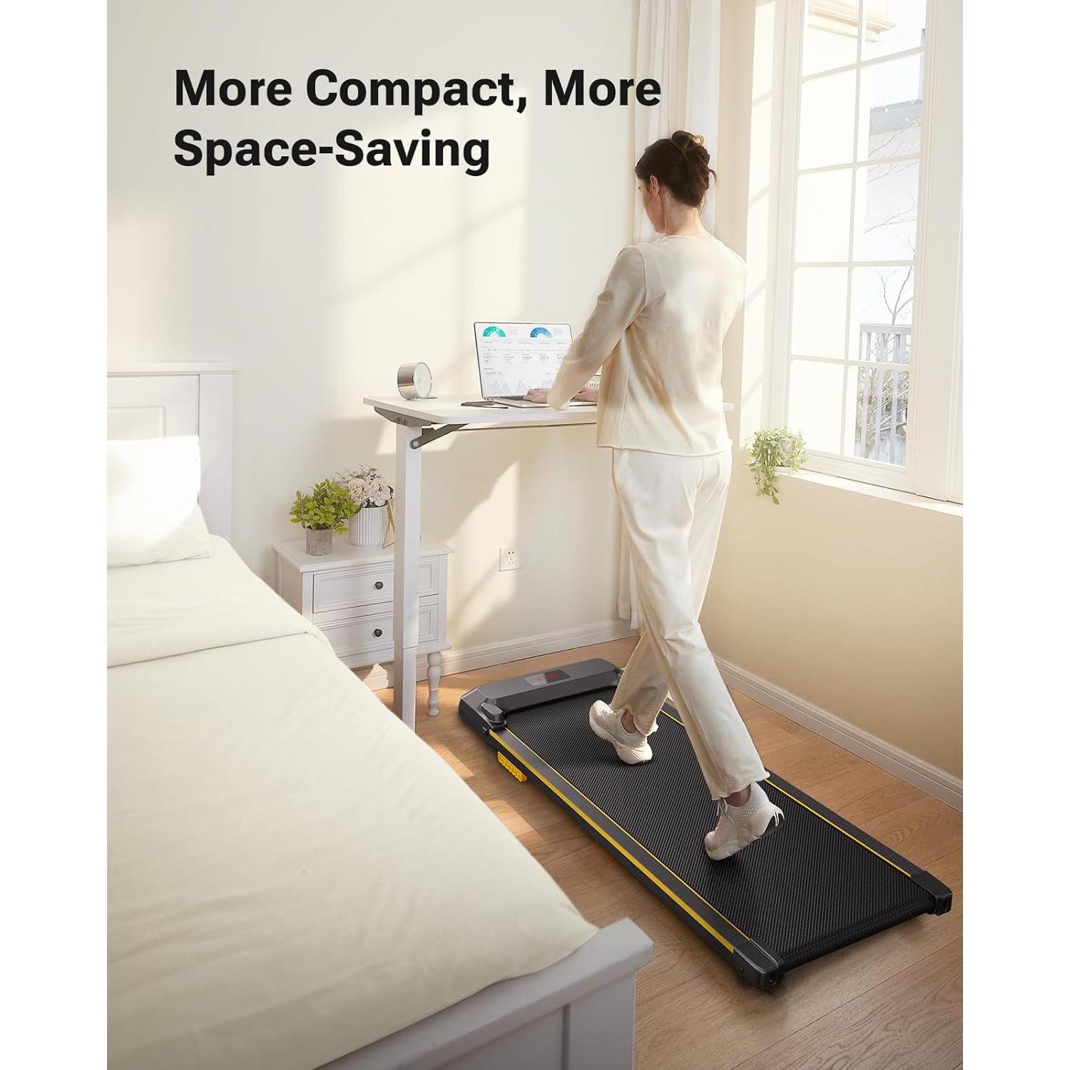 Caminadora UREVO URTM026 Bajo Escritorio 120 Kg Control Remoto