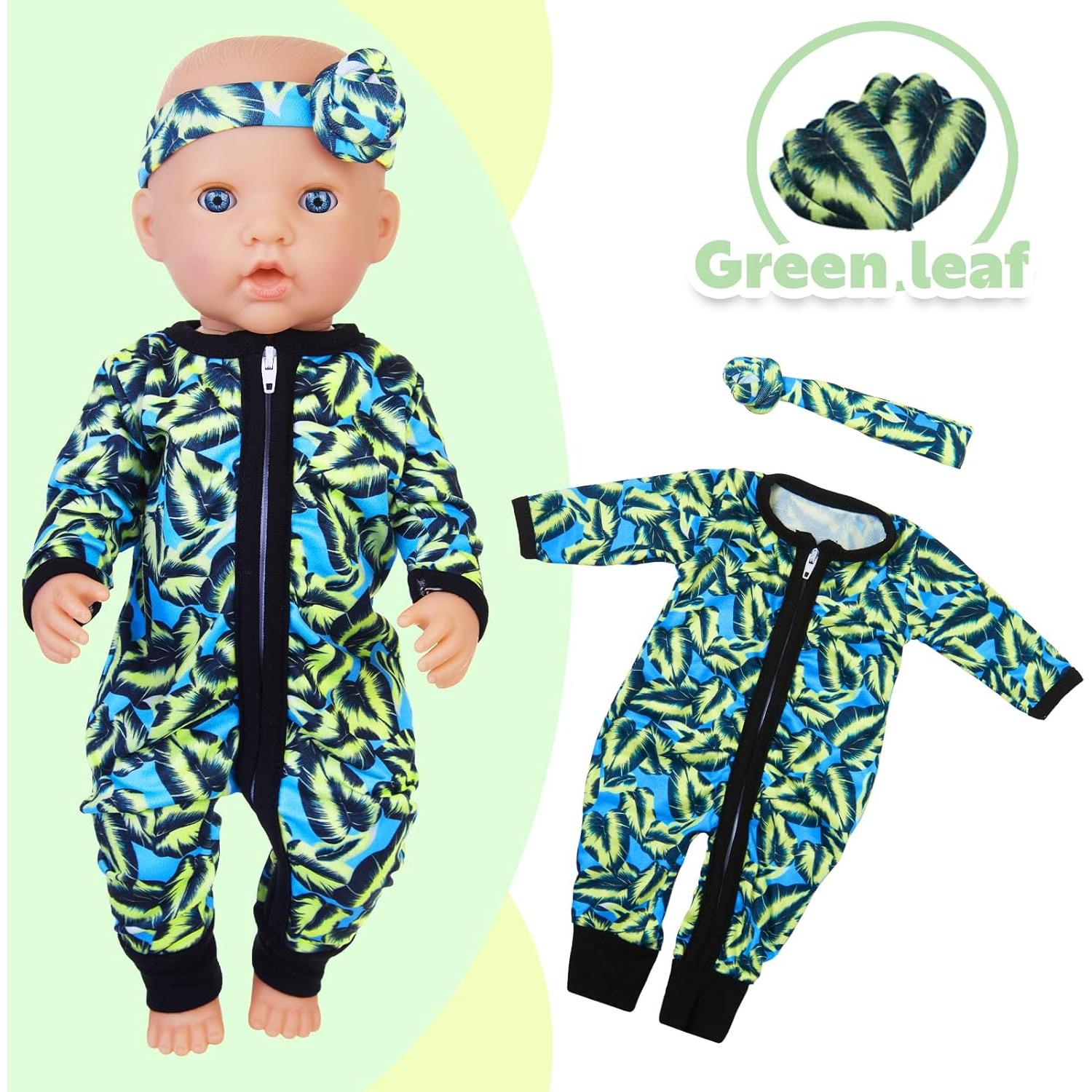 Conjuntos de Ropa para Muñecas ELEMENTO UNICORNIO 14-18" 10 Pcs