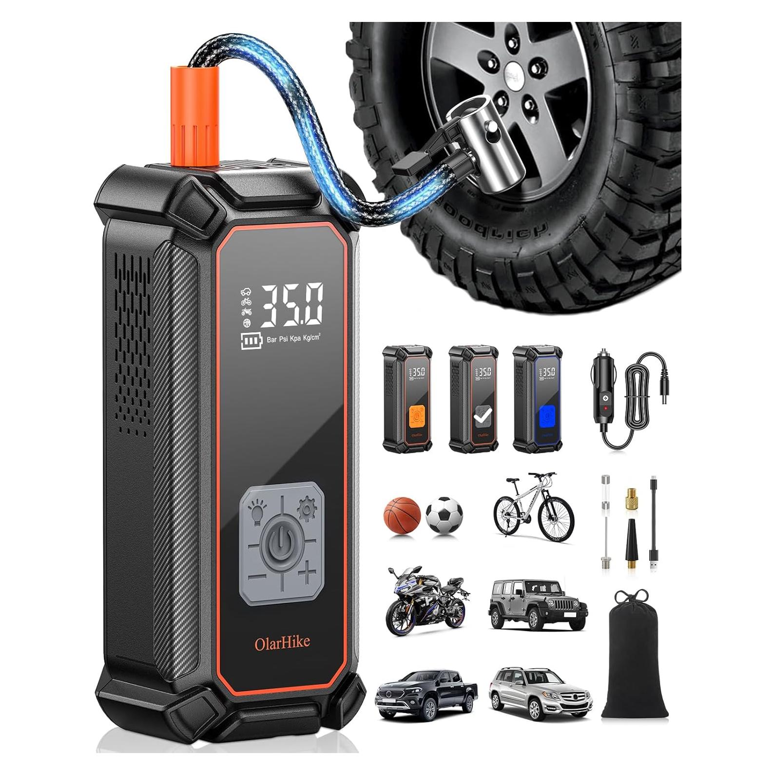 Compresor de Aire OlarHike TIC3V301 Portátil 150PSI