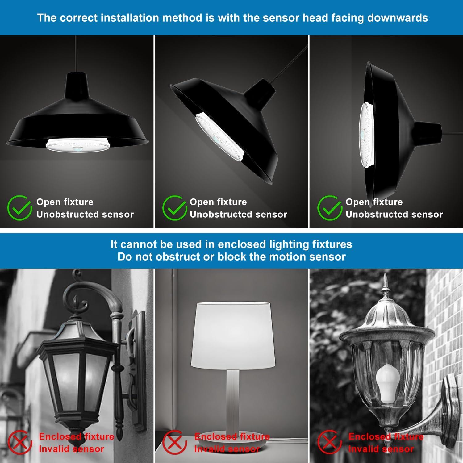 Bombilla LED LanYue PAR38 15W con Sensor de Movimiento 6000K