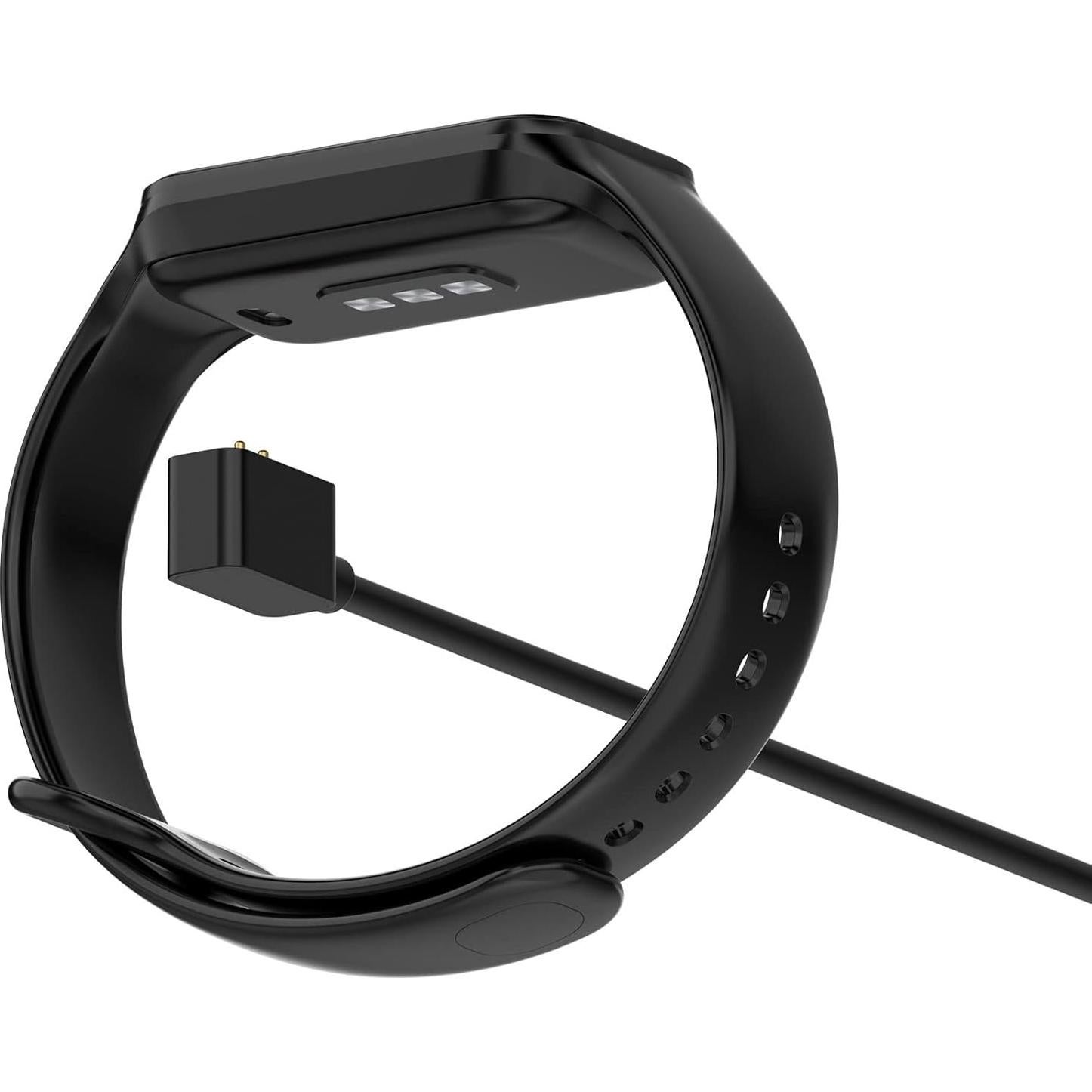 Cargador USB FitTurn para Xiaomi Smart Band 8 Pro 60cm Negro