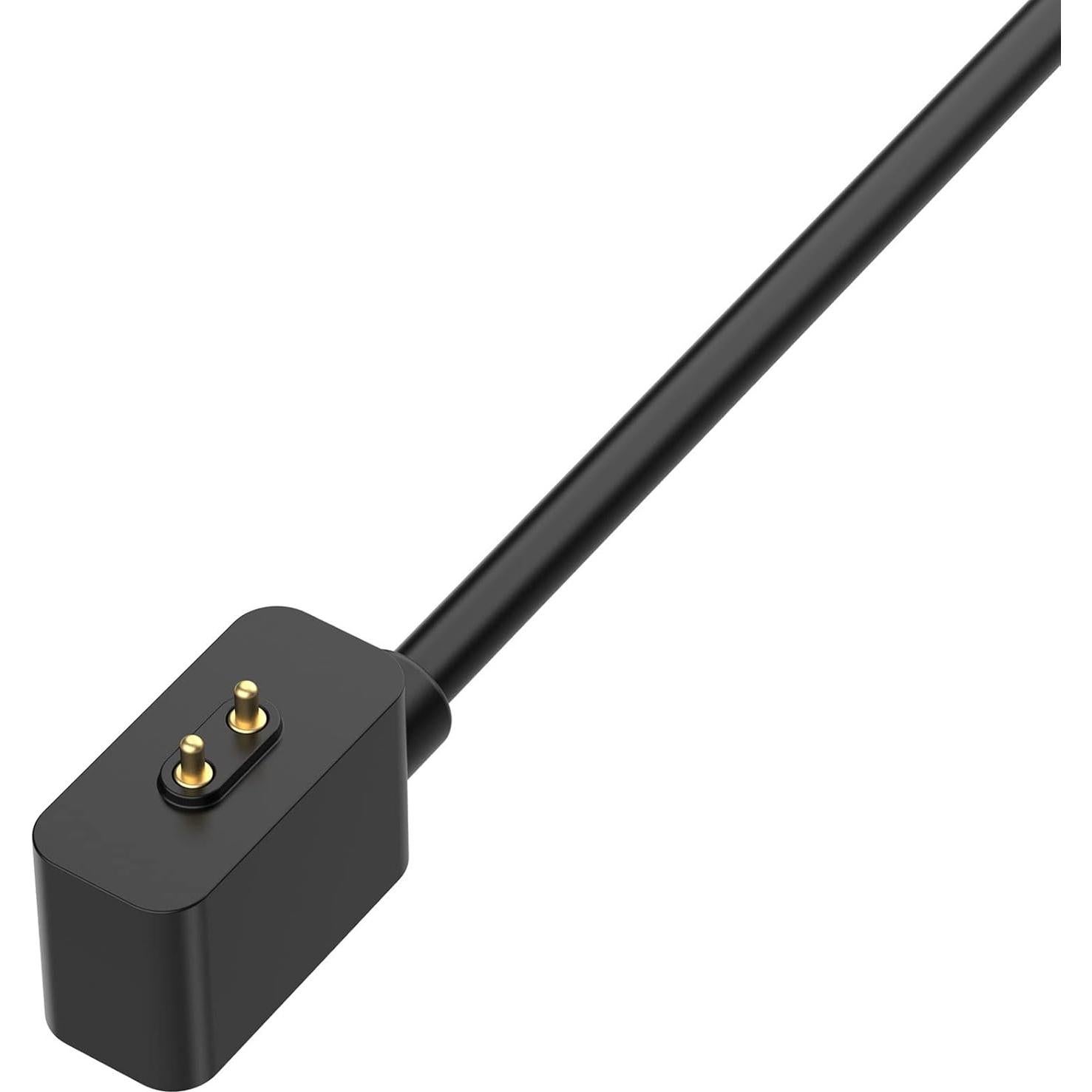 Cargador USB FitTurn para Xiaomi Smart Band 8 Pro 60cm Negro