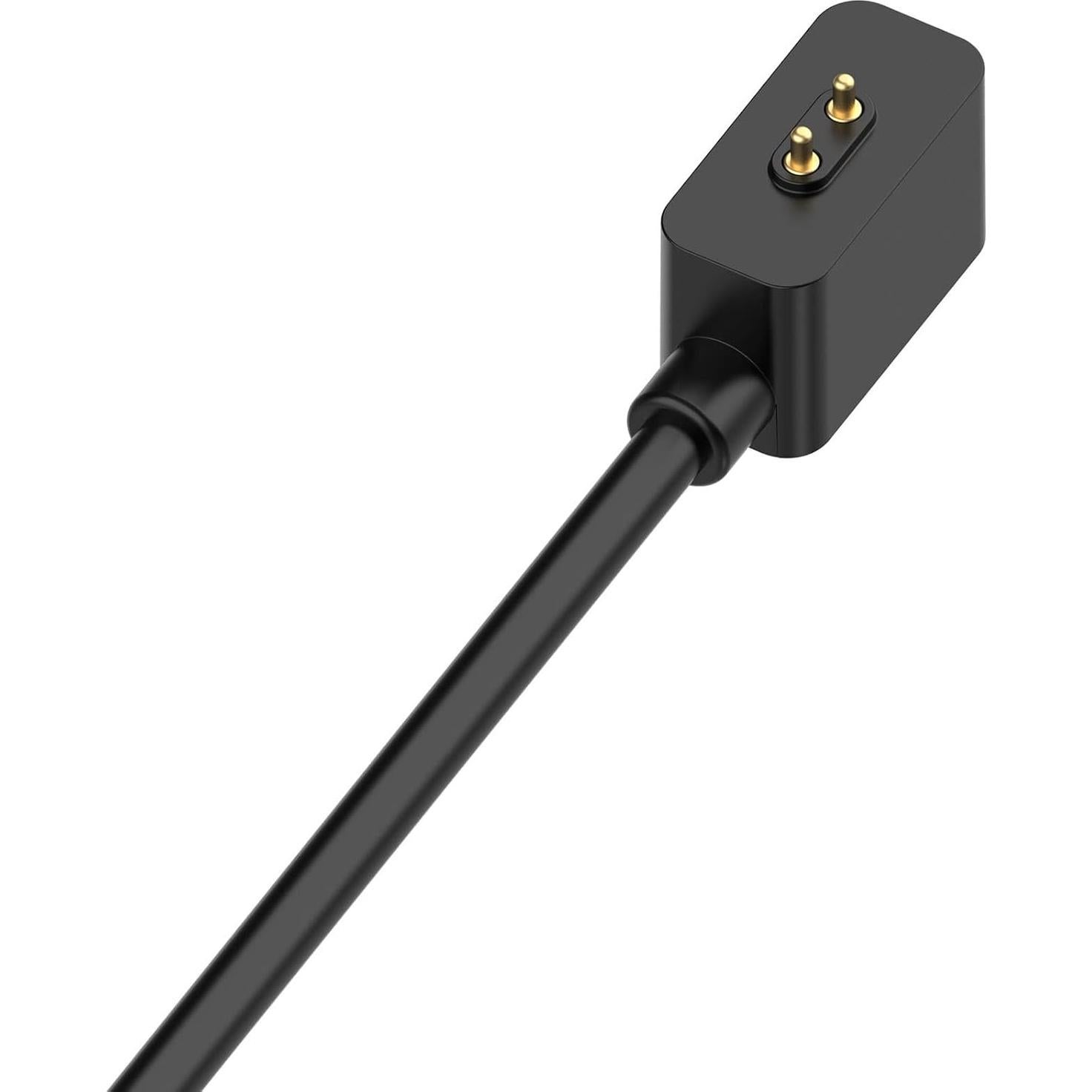 Cargador USB FitTurn para Xiaomi Smart Band 8 Pro 60cm Negro