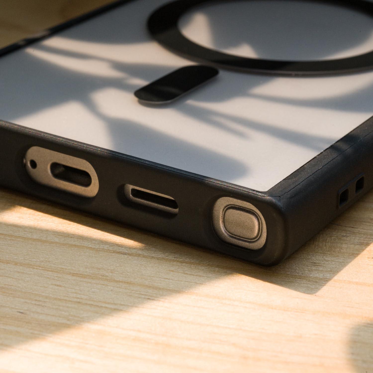 Funda TPU Slim Magnética QIZUN para Samsung Galaxy S24 Ultra